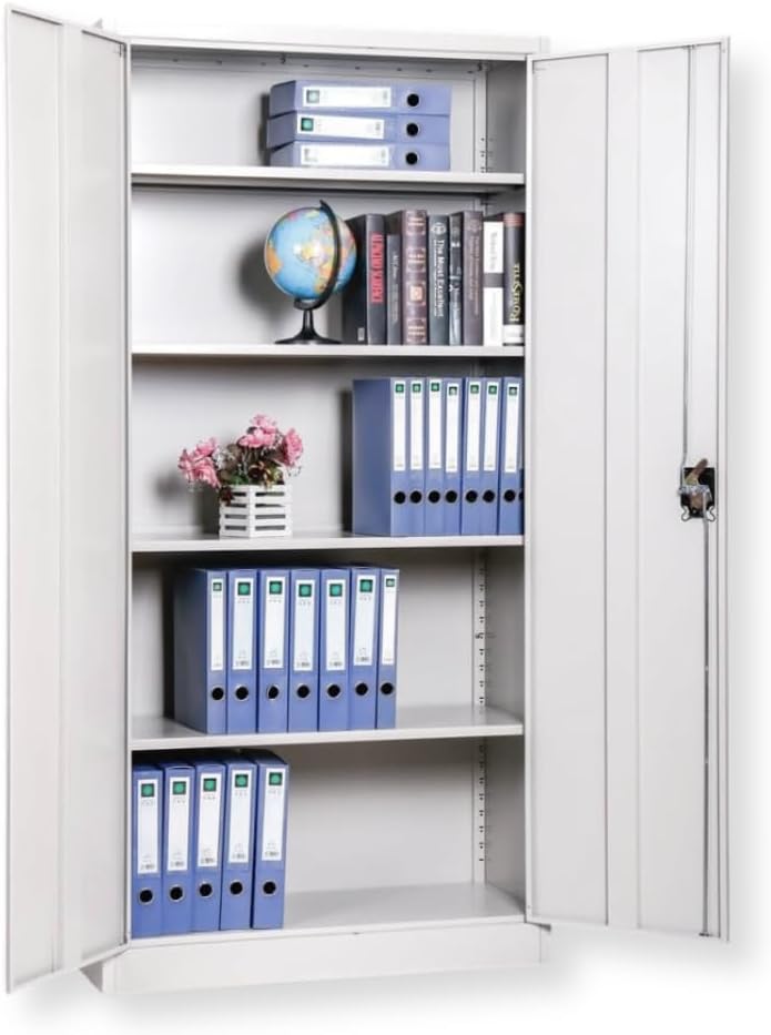 EKE Locker Metalico Gabinete Metalico Tipo Closet para Oficina Hogar Organizador Resguardo de Documtentos Armario de Alm