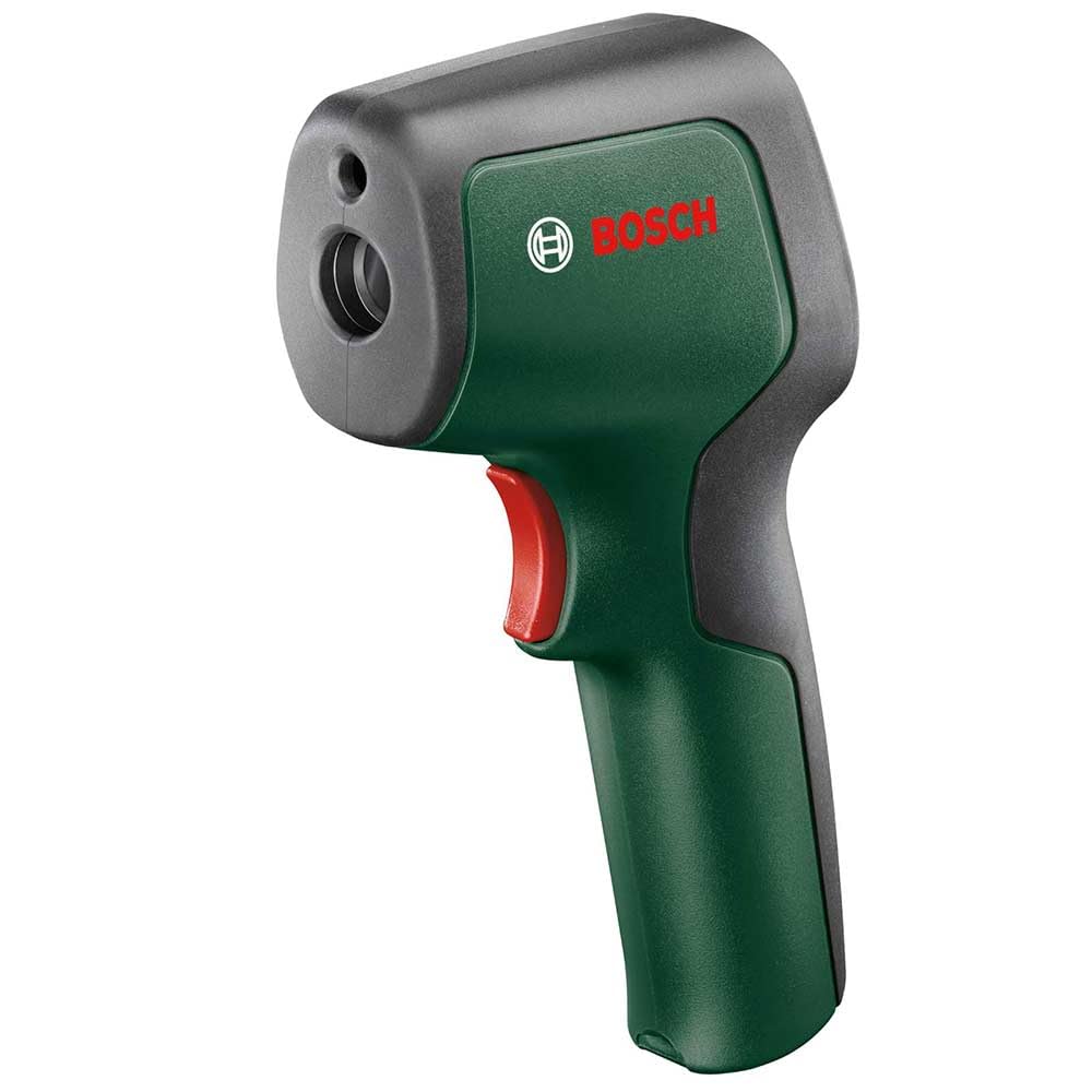 Bosch - Termómetro infrarrojo UniversalTemp (-30°C…+500°C, medición fácil y precisa, 3 grupos de materiales predefinidos