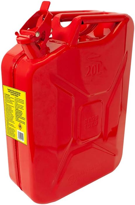 Dogotuls TK3001 Tanque Dogotuls 20L para Gasolina, color Rojo,