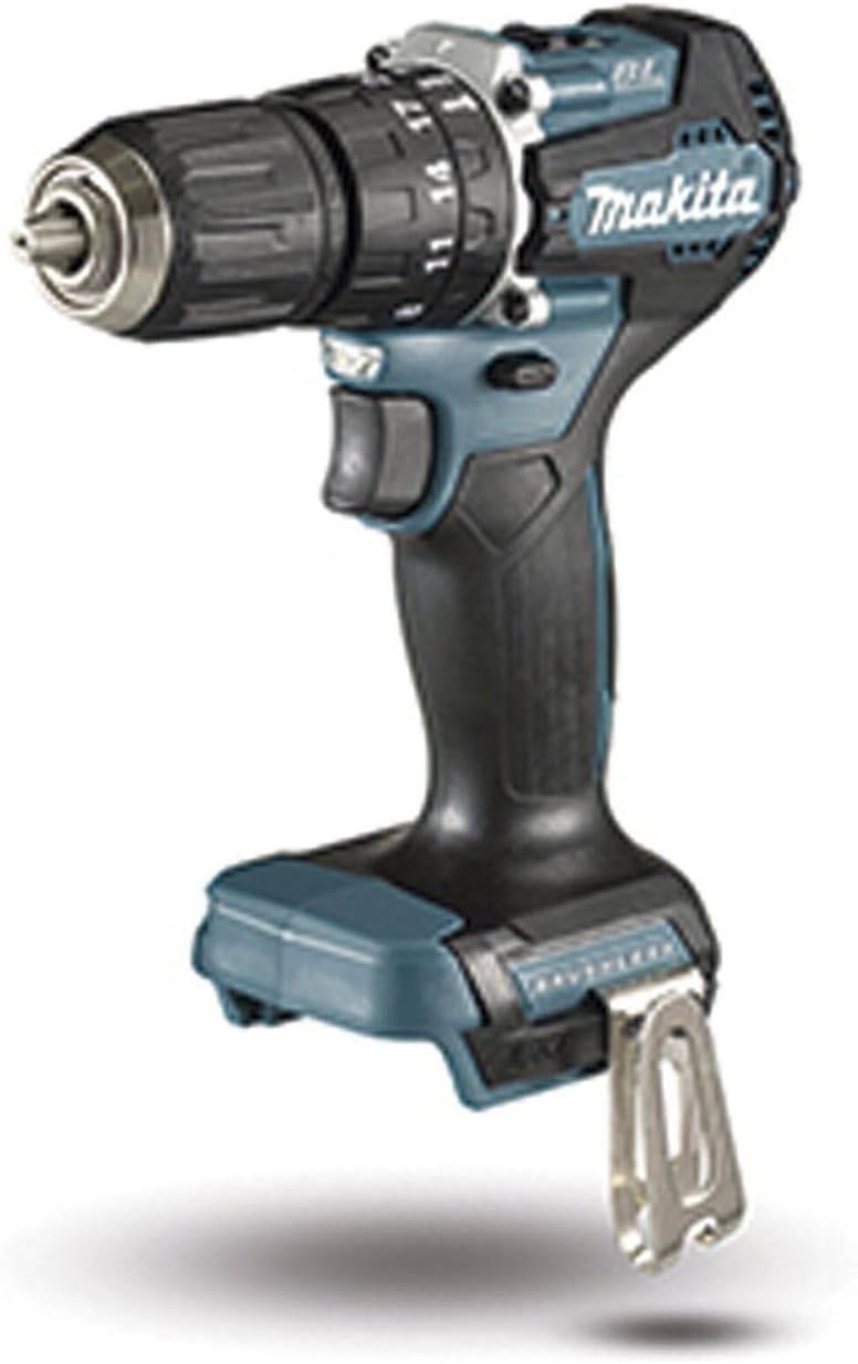Makita Rotomartillo, taladro, atornillador, con broquero ½” inalambrico 18v. 2 velocidades. DHP487SYX2