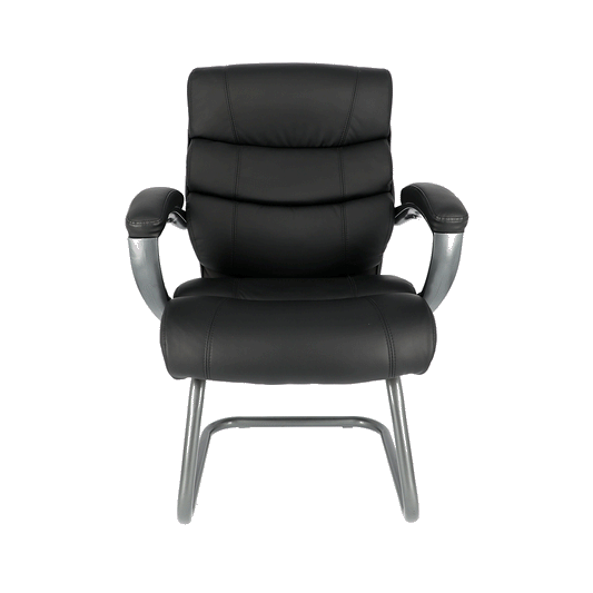 Silla de Oficina Techni Mobili Chicago / Polipiel / Negro