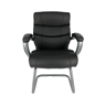 Silla de Oficina Techni Mobili Chicago / Polipiel / Negro
