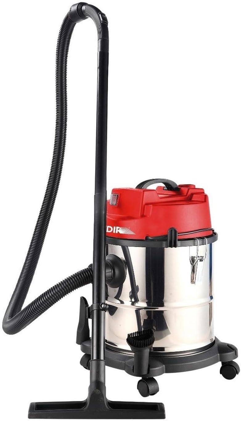 Adir Aspiradora de Sólidos y Líquidos 20 litros Modelo 1951 | Tanque de Acero Inoxidable | Aspiradora Multiusos para Hog