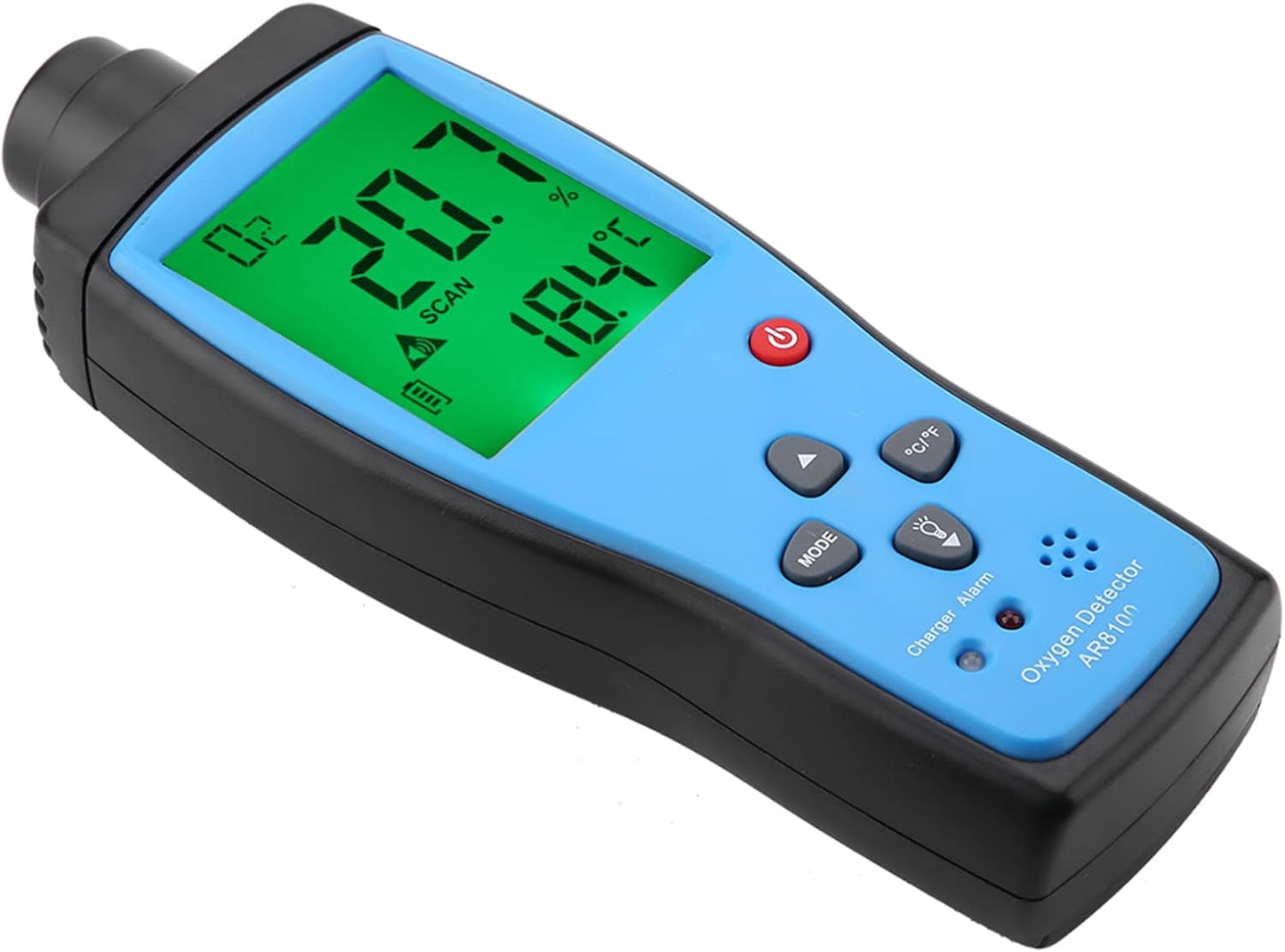 AR8100 - Detector de oxígeno recargable de mano para la industria al aire última intervensión -240 V