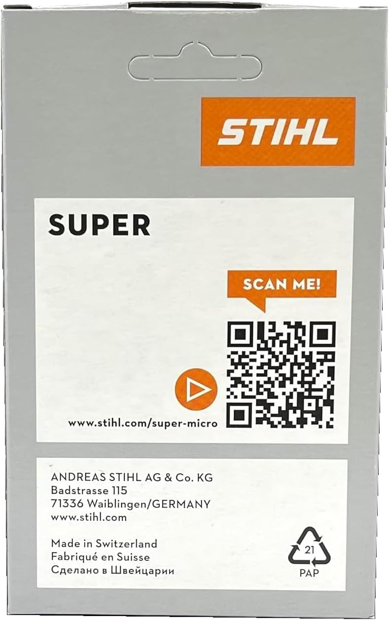 Stihl 26rs 81 Rapid Super Chainsaw Chain 50cm Bar .325 Pitch .063 Gauge