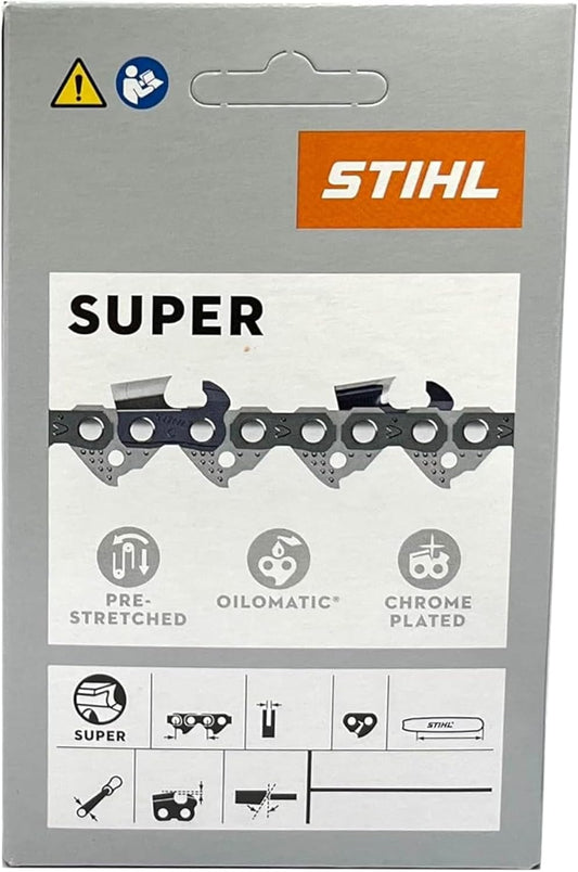 Stihl 26rs 81 Rapid Super Chainsaw Chain 50cm Bar .325 Pitch .063 Gauge