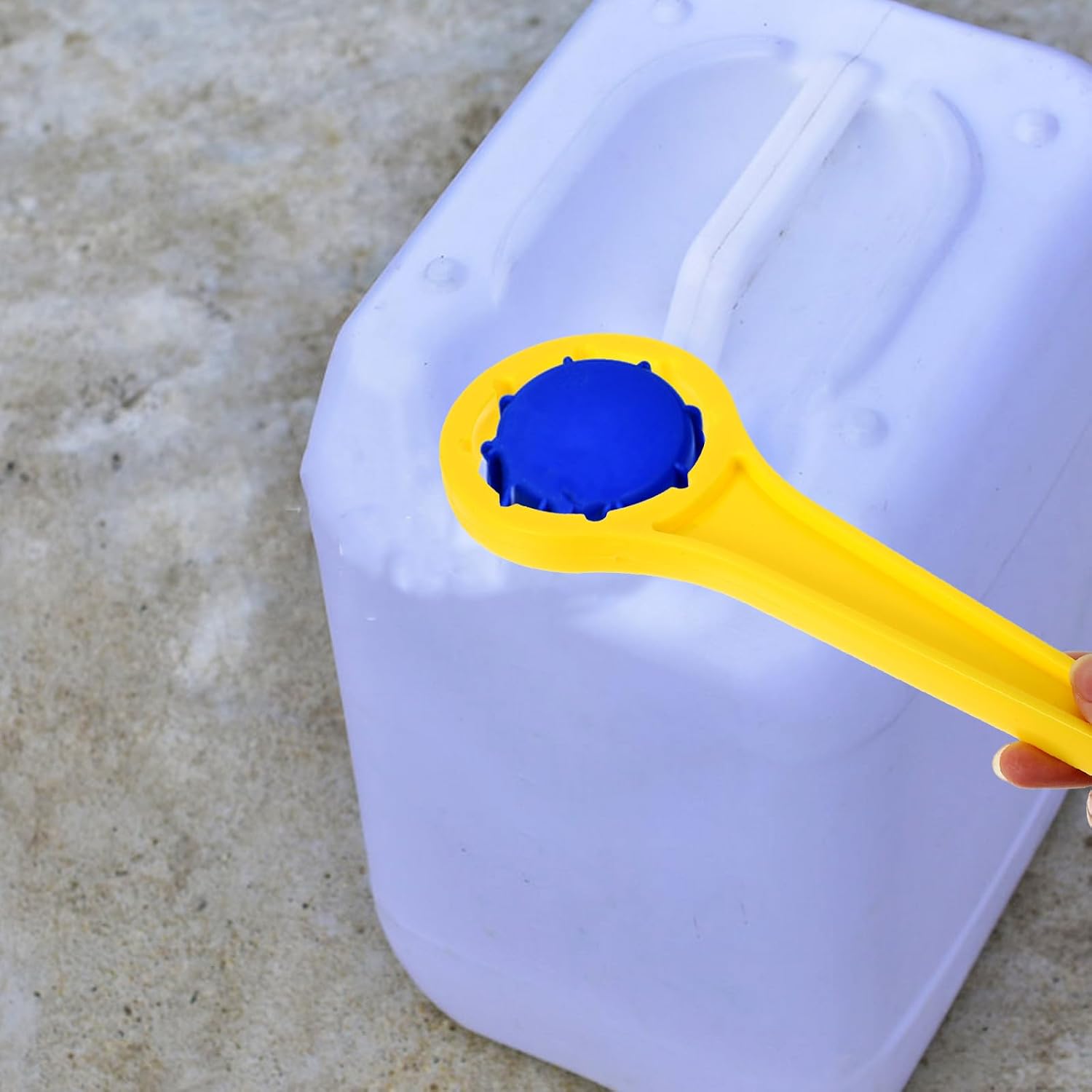 Llave para Abrir Tapas de Cubos de Plástico 20-30L Herramienta Manual de Plástico Resistente Abridor para Barriles y Bid
