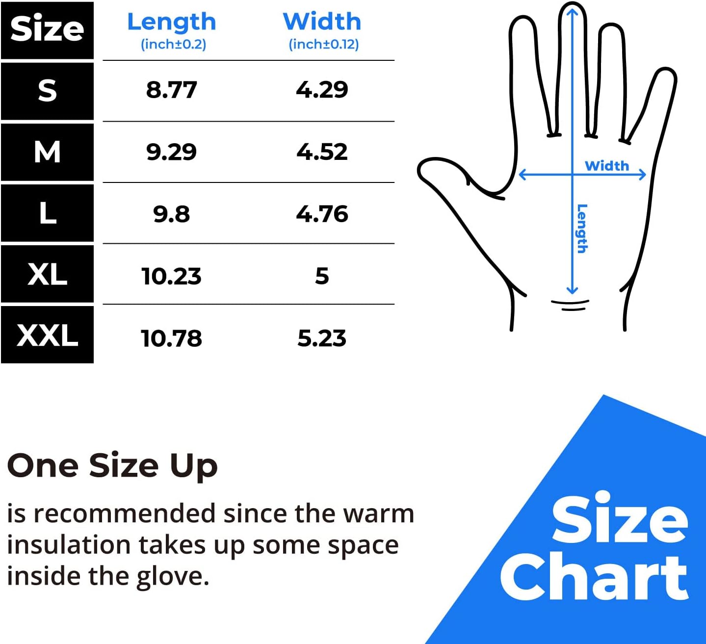 toolant Guantes De Trabajo De Cuero De Invierno, Forro Cálido De Thinsulate 3M Para Trabajo En Climas Fríos, 100% Piel D