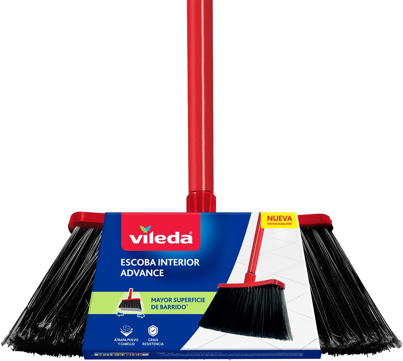Vileda Escoba Interior Advance - Duración Extrema
