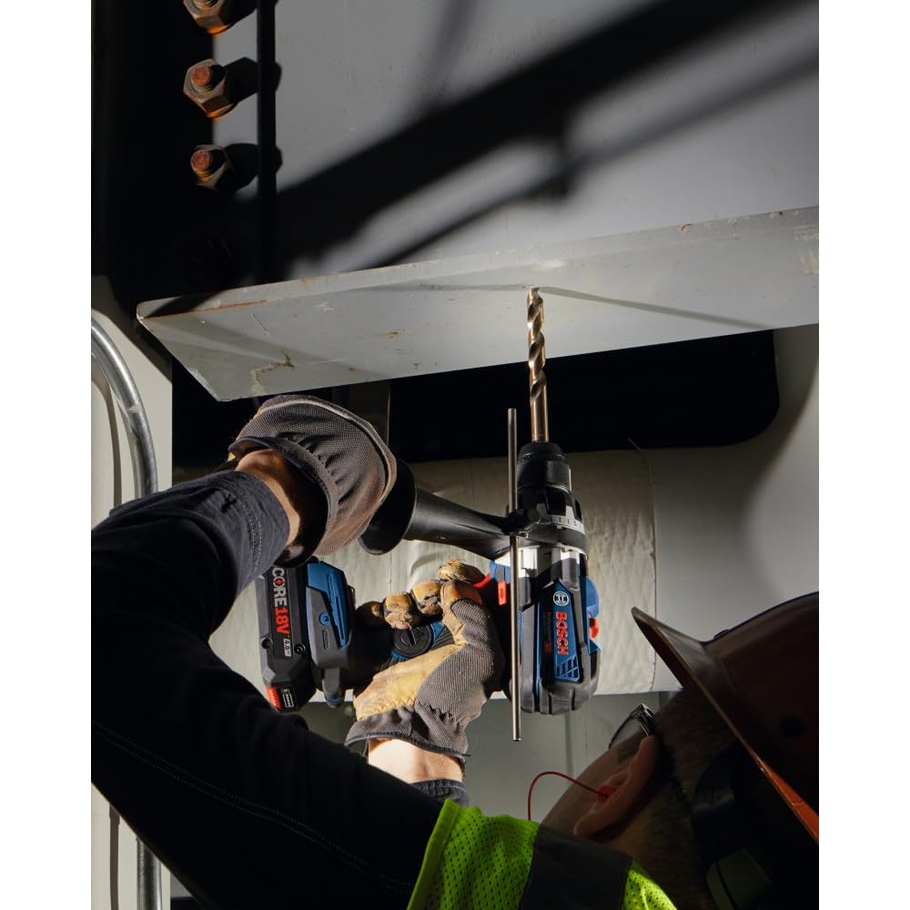 BOSCH CO2139B 1 pieza 3/16 pulgadas x 3-1/2 pulgadas. Broca de metal Cobalt M42 con vástago de tres planos para aplicaci