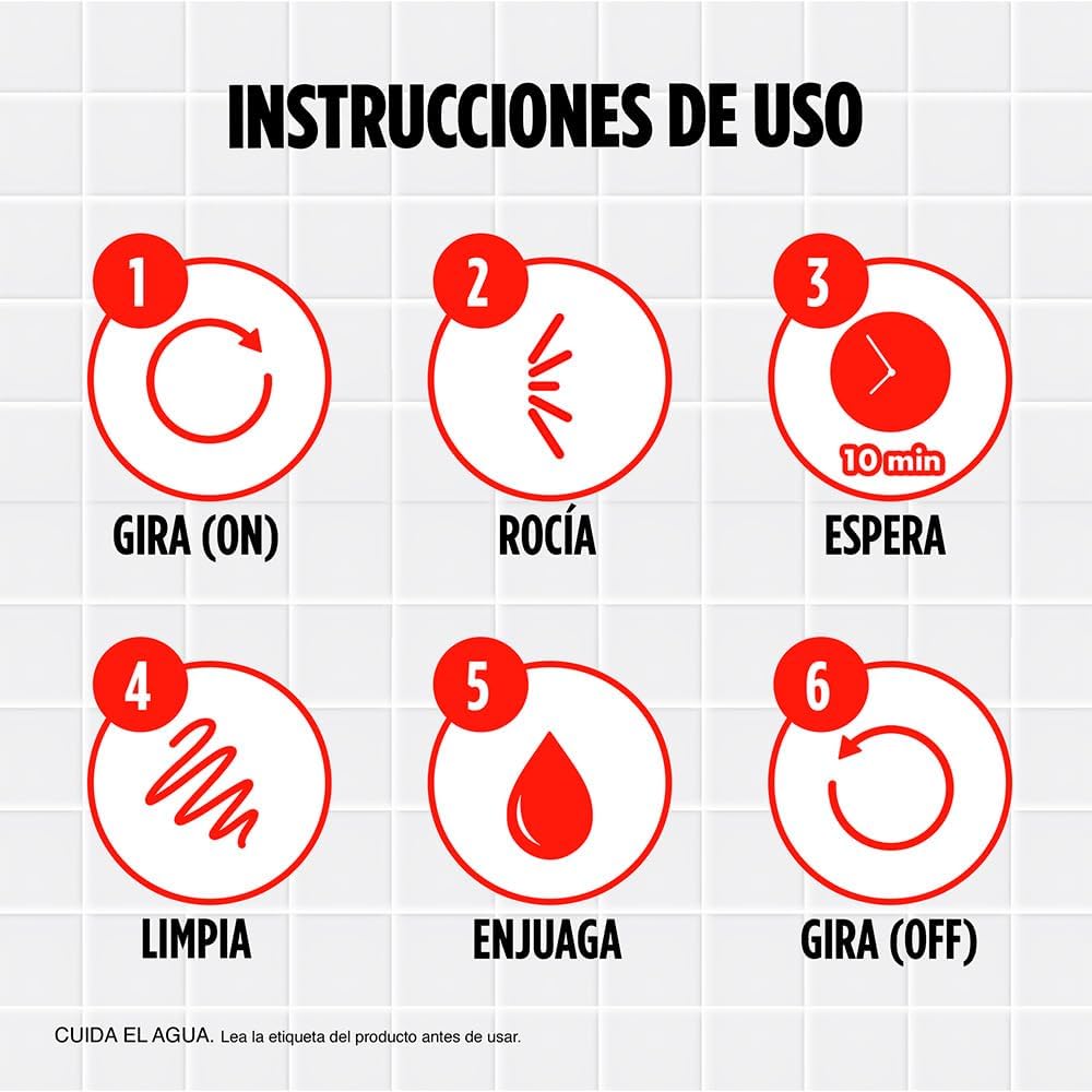 Harpic® Limpiador Líquido para Baños Antihongos Citrus