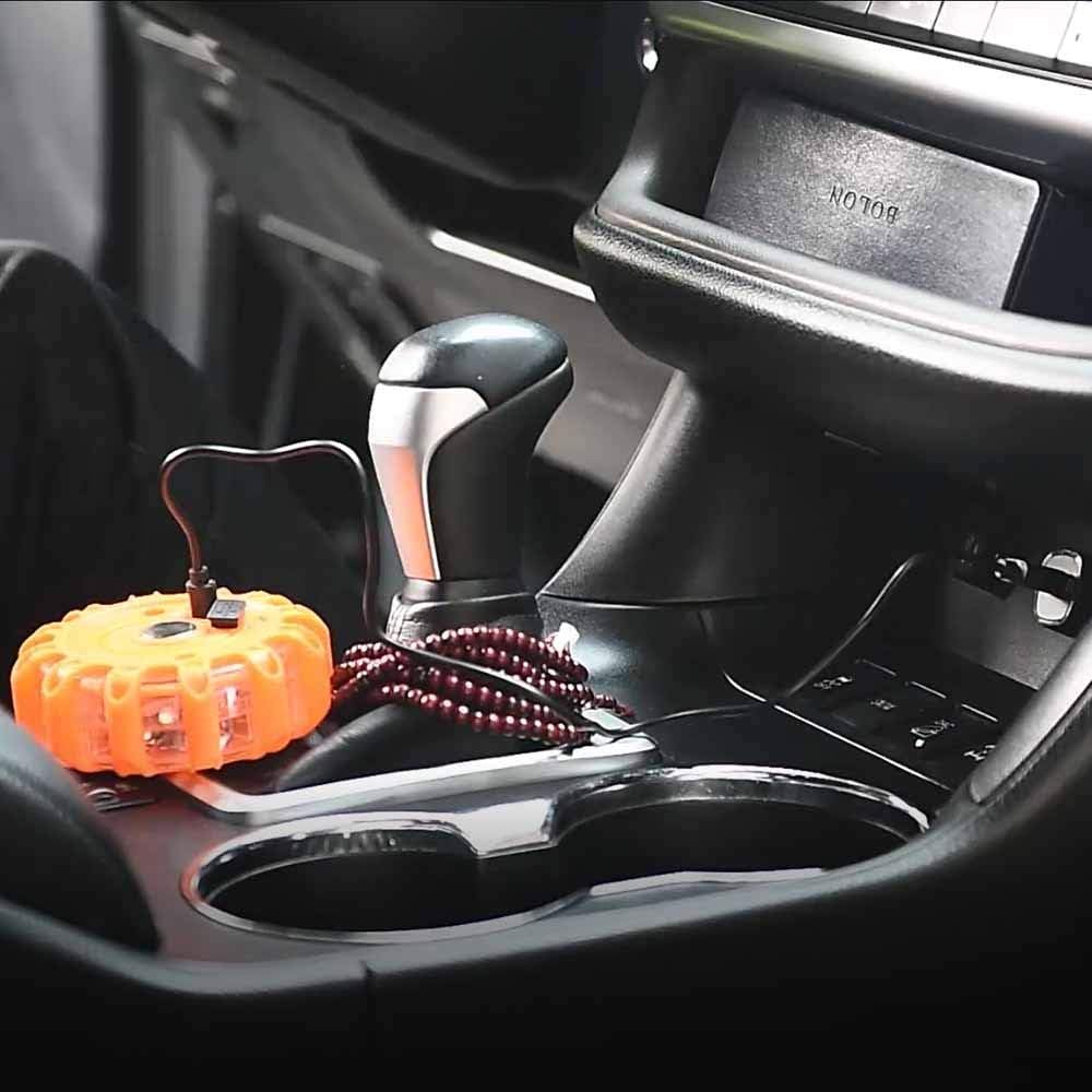 Ecoangel Bengalas LED Recargables por USB para Carretera, Luces de Emergencia - Baliza de Seguridad Vehicular de Adverte