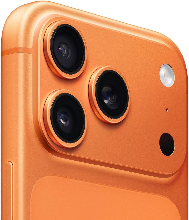 Apple iPhone 17 Pro, 512GB, SIM Global, Naranja Cósmico- Desbloqueado (Reacondicionado)