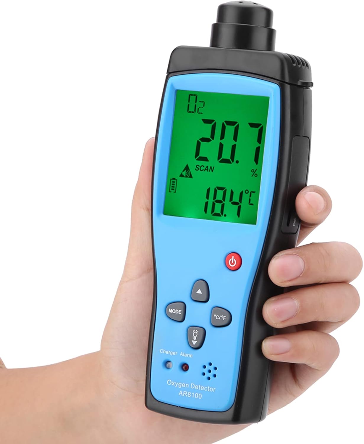 AR8100 - Detector de oxígeno recargable de mano para la industria al aire última intervensión -240 V