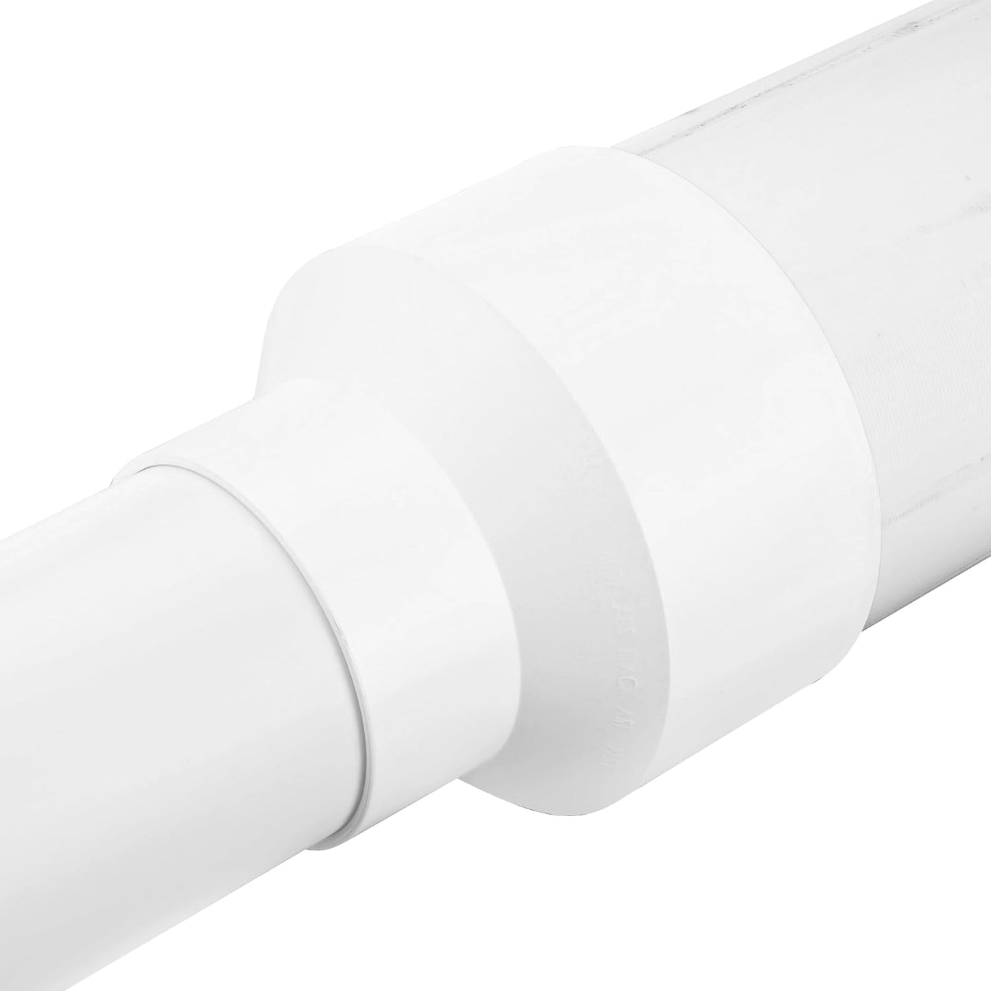 NDS 6P07: Acoplamiento Aumentador/Reductor PVC S&D, 4 pulgadas x 6 pulgadas, para Conexiones Soldadura de Solvente Hub X