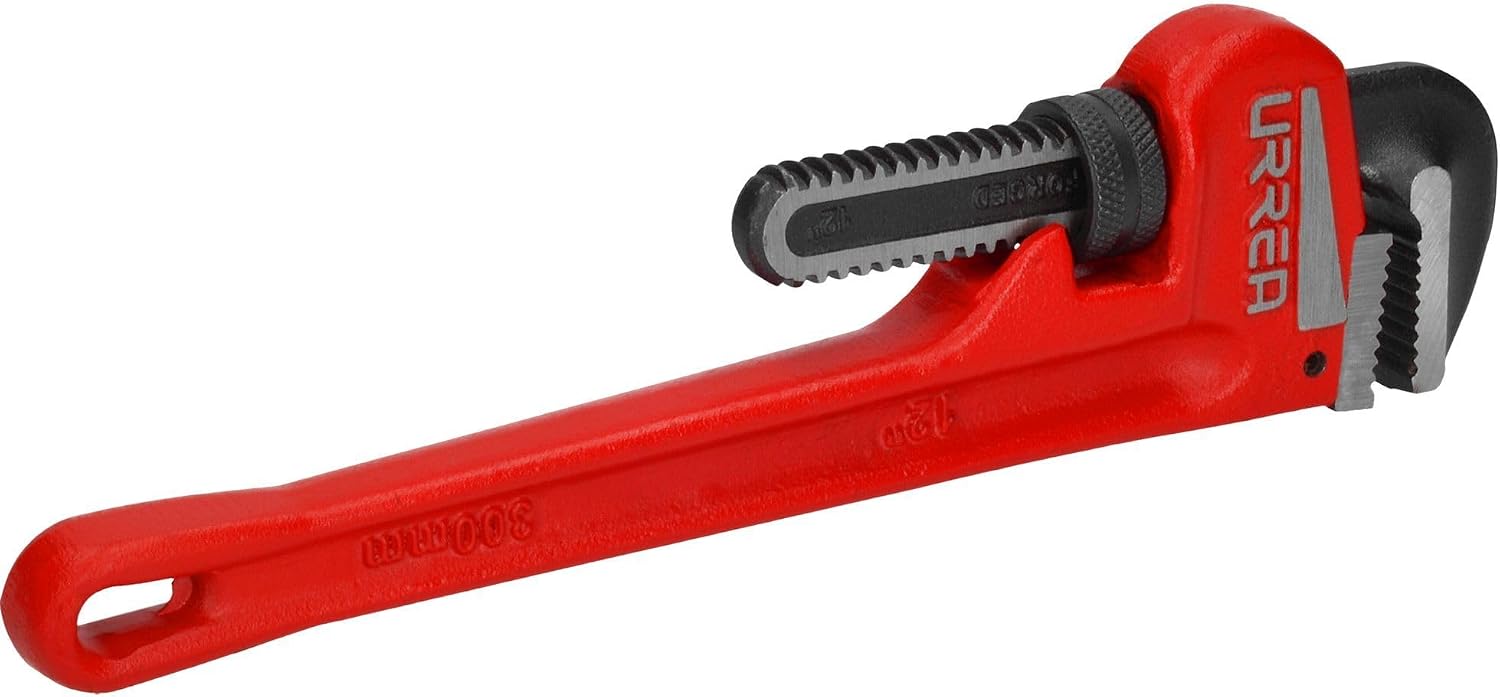 Urrea Herramientas 812UI Llave Stillson de Hierro Maleable, Uso Pesado, 12"