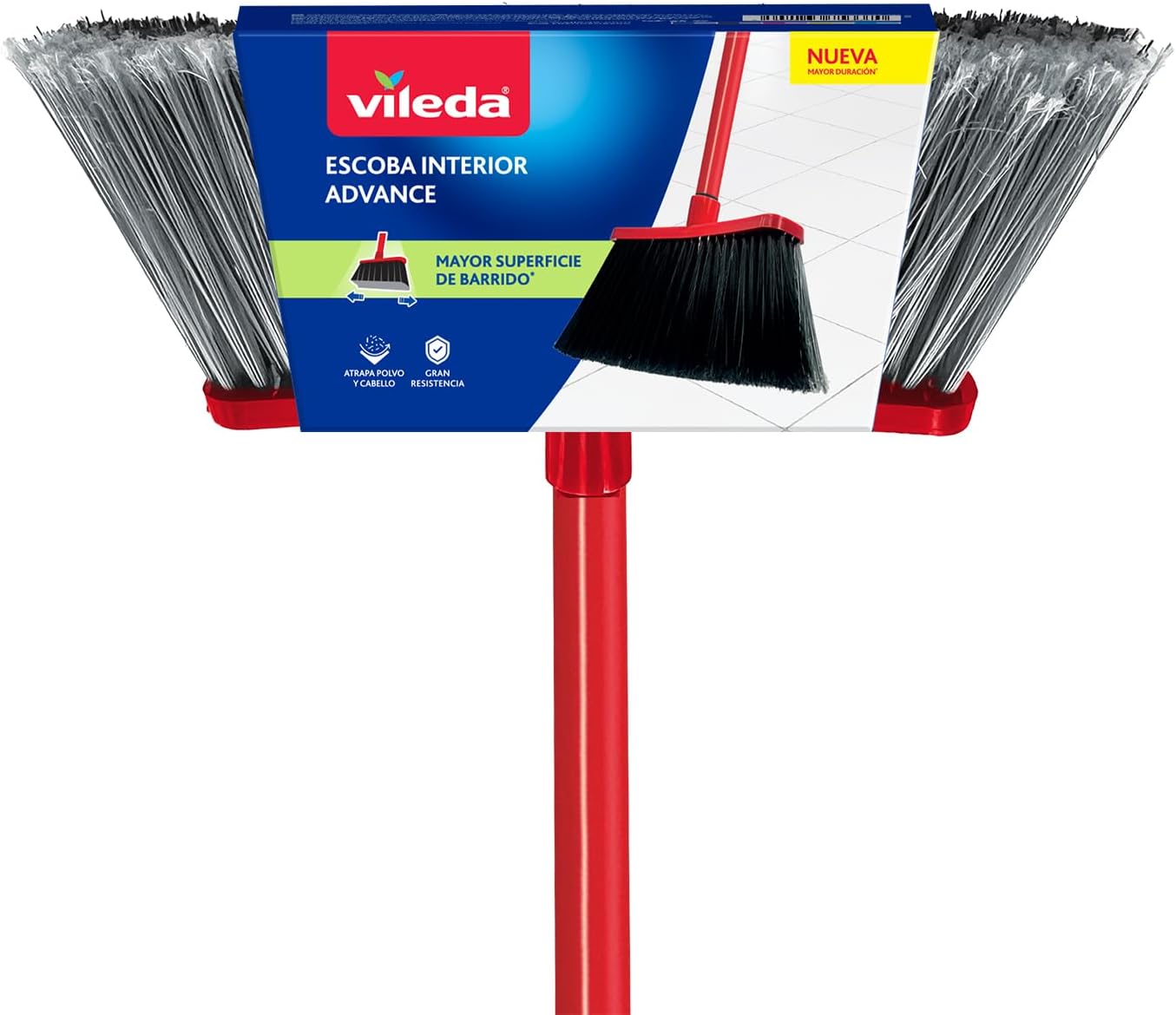 Vileda Escoba Interior Advance - Duración Extrema