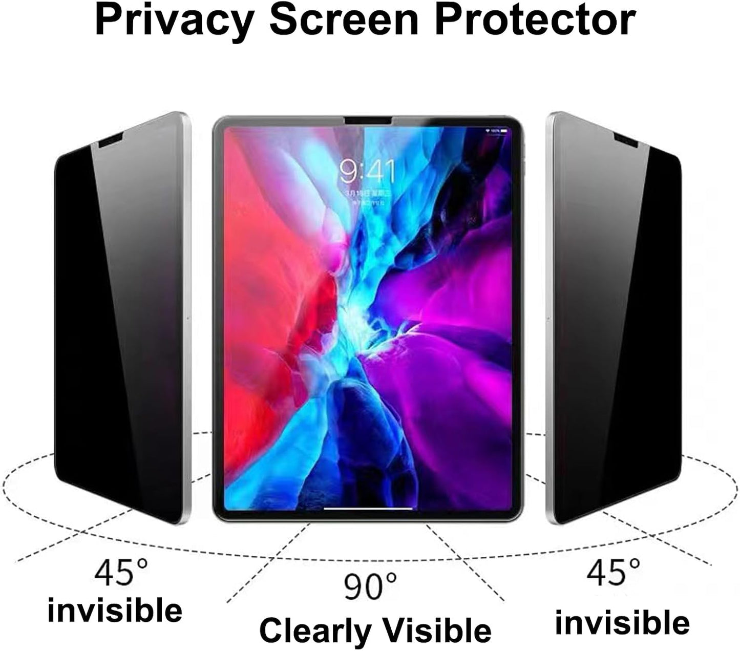 Protector de visualización de privacidad para Samsung Galaxy Tab S10 Ultra 14.6 pulgadas/Galaxy Tab S9/S8 Ultra 14.6 pul