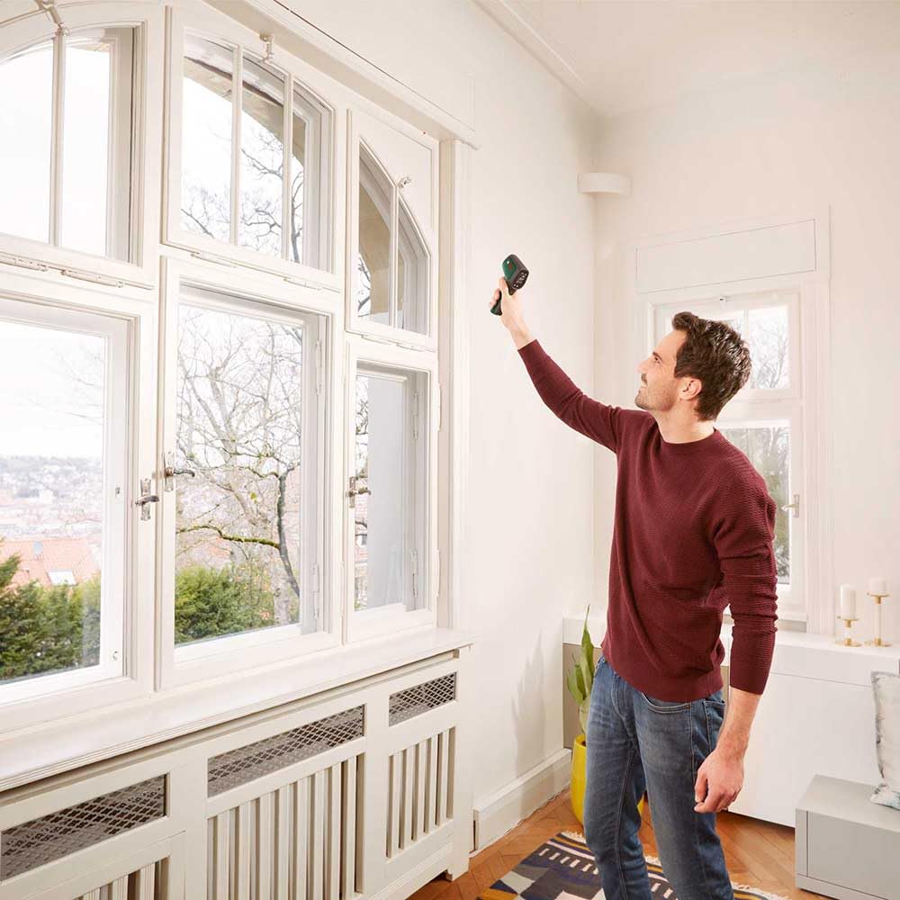 Bosch - Termómetro infrarrojo UniversalTemp (-30°C…+500°C, medición fácil y precisa, 3 grupos de materiales predefinidos