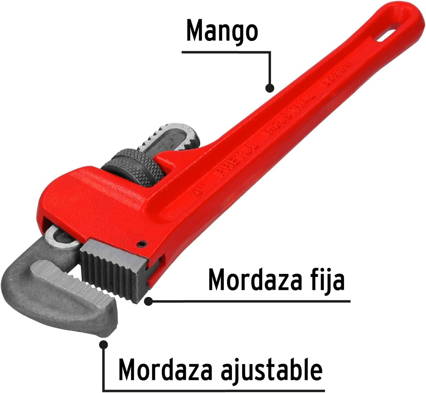 Pretul STI-10P, Llave para tubo, Stilson, 10