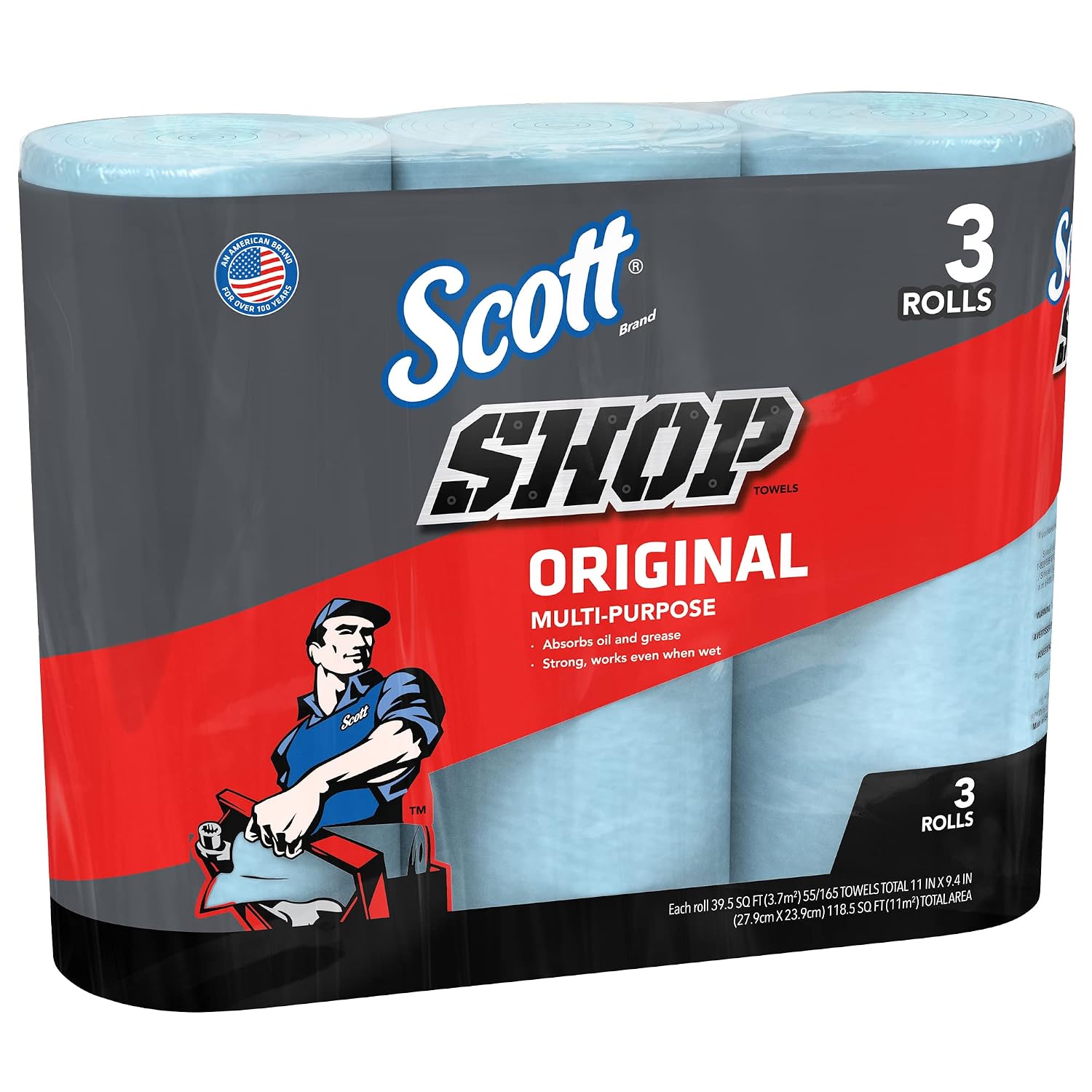Scott Shop – 75143 Toallas, color azul, Azul