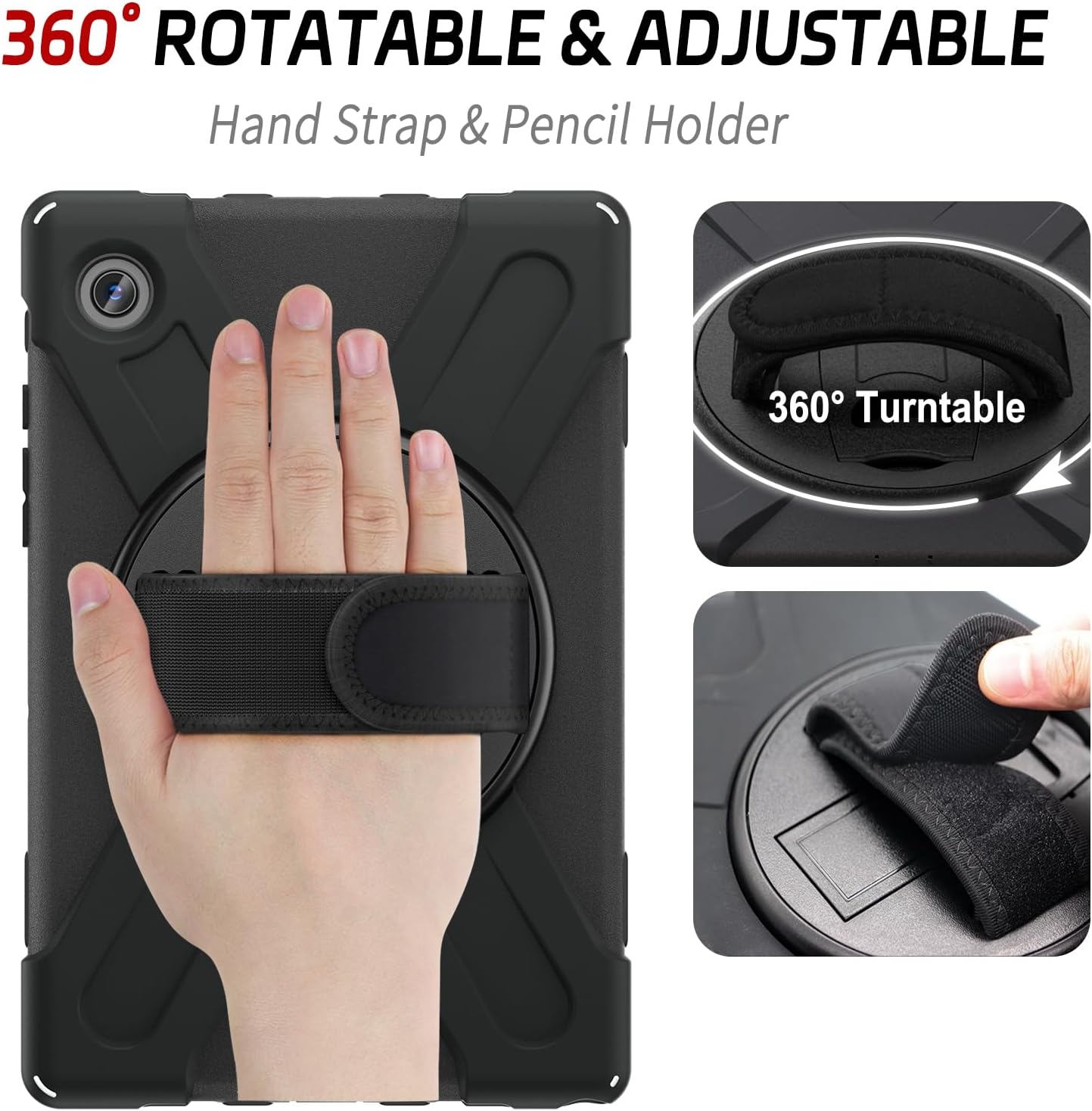 zenrich Funda para Samsung Galaxy Tab A8 de 10.5 Pulgadas 2022 SM-X200/X205/X207, Funda de protección Duradera y Resiste