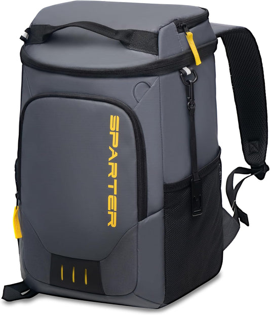 SPARTER Mochila térmica aislada a Prueba de Fugas, 33/45 latas, 2 Compartimentos aislados, Bolsa térmica portátil, Liger