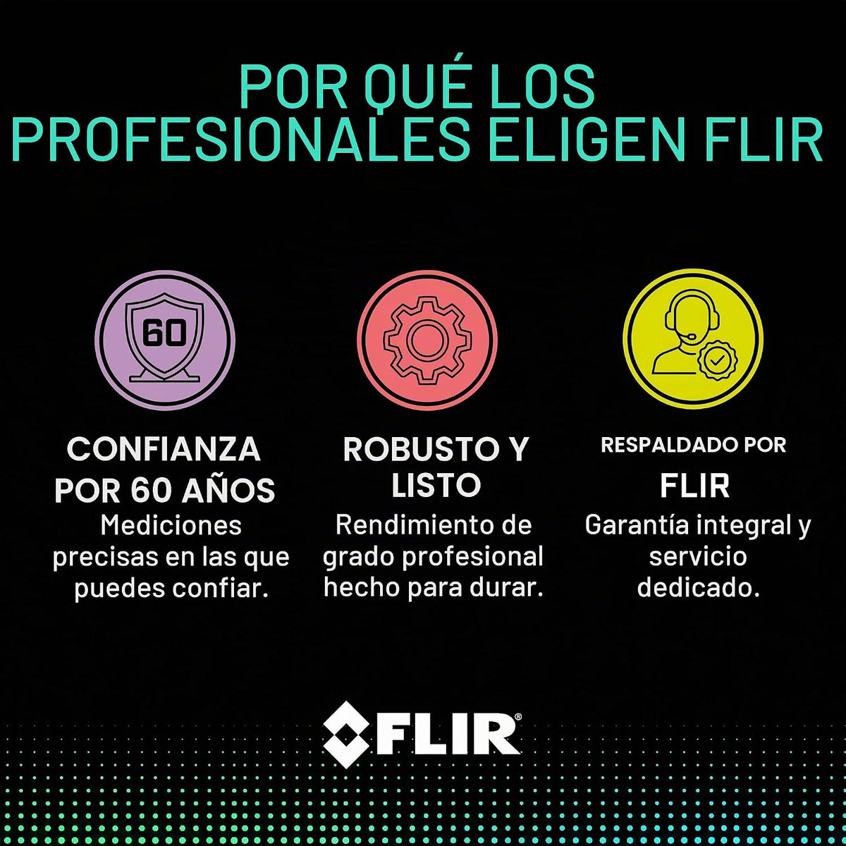 FLIR TG165-X Thermal Imaging Camera with Bullseye Laser: Commercial Grade Infrared Camera for Building Inspection, HVAC 