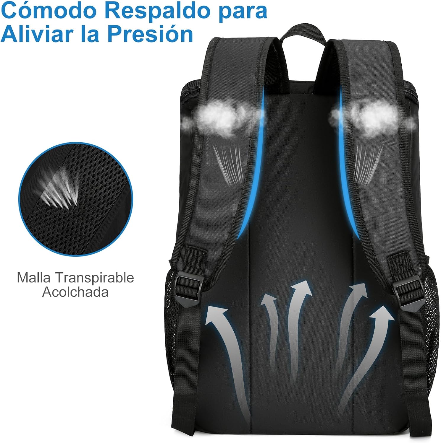 EMAGIE Mochila Hielera Grande - Hielera Portatil 30L Mochila Termica Aislada Impermeable y a Prueba de Fugas Hielera par