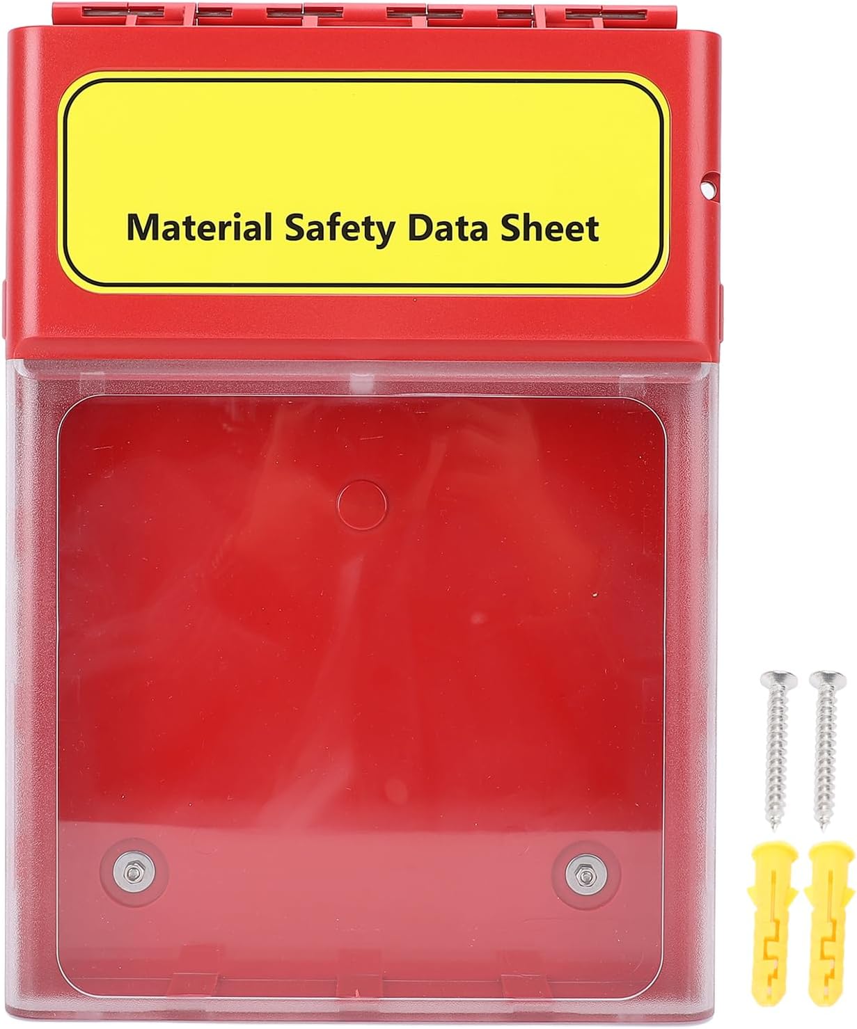 Dpofirs MSDS Visual Box, Gabinete de Protección a Prueba de Polvo a Prueba de Agua Gabinete de Almacenamiento MSDS para 
