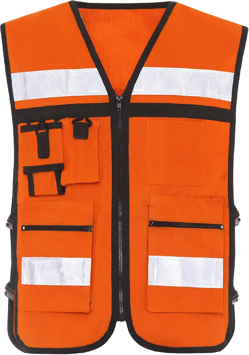 GLUH | Chaleco De Seguridad Alta Visibilidad Brigadista | Unitalla | Para Construcción y Emergencias | Protección, Comod
