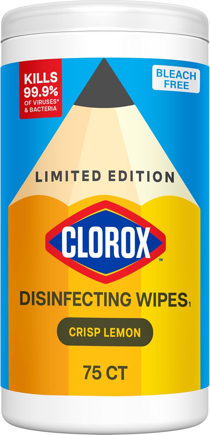 Toallitas Desinfectantes Clorox Limón 75 Un