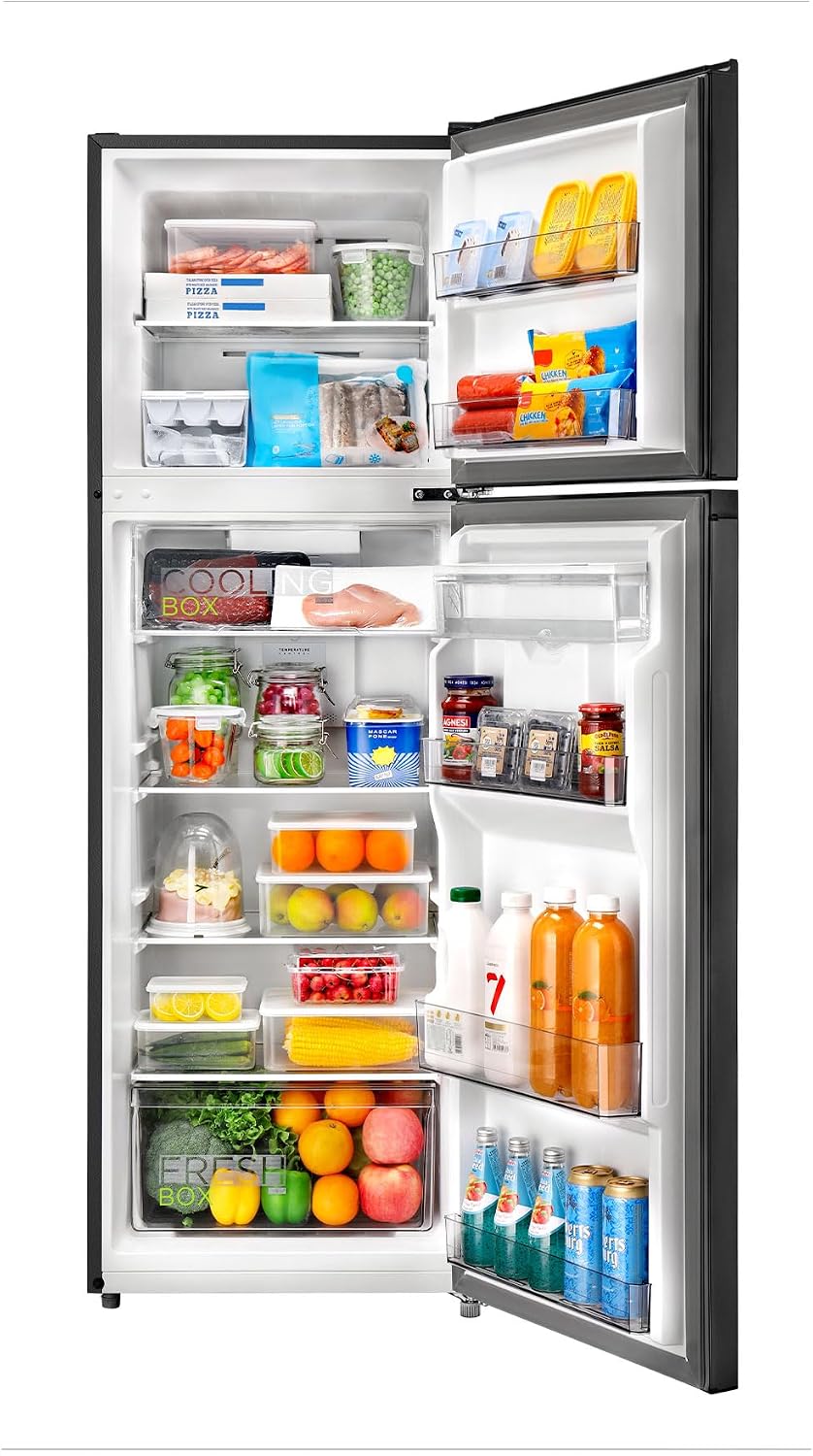 Refrigerador Midea Black 10 Pies Cúbicos; MDRT385MTM28WD, Inverter Quattro