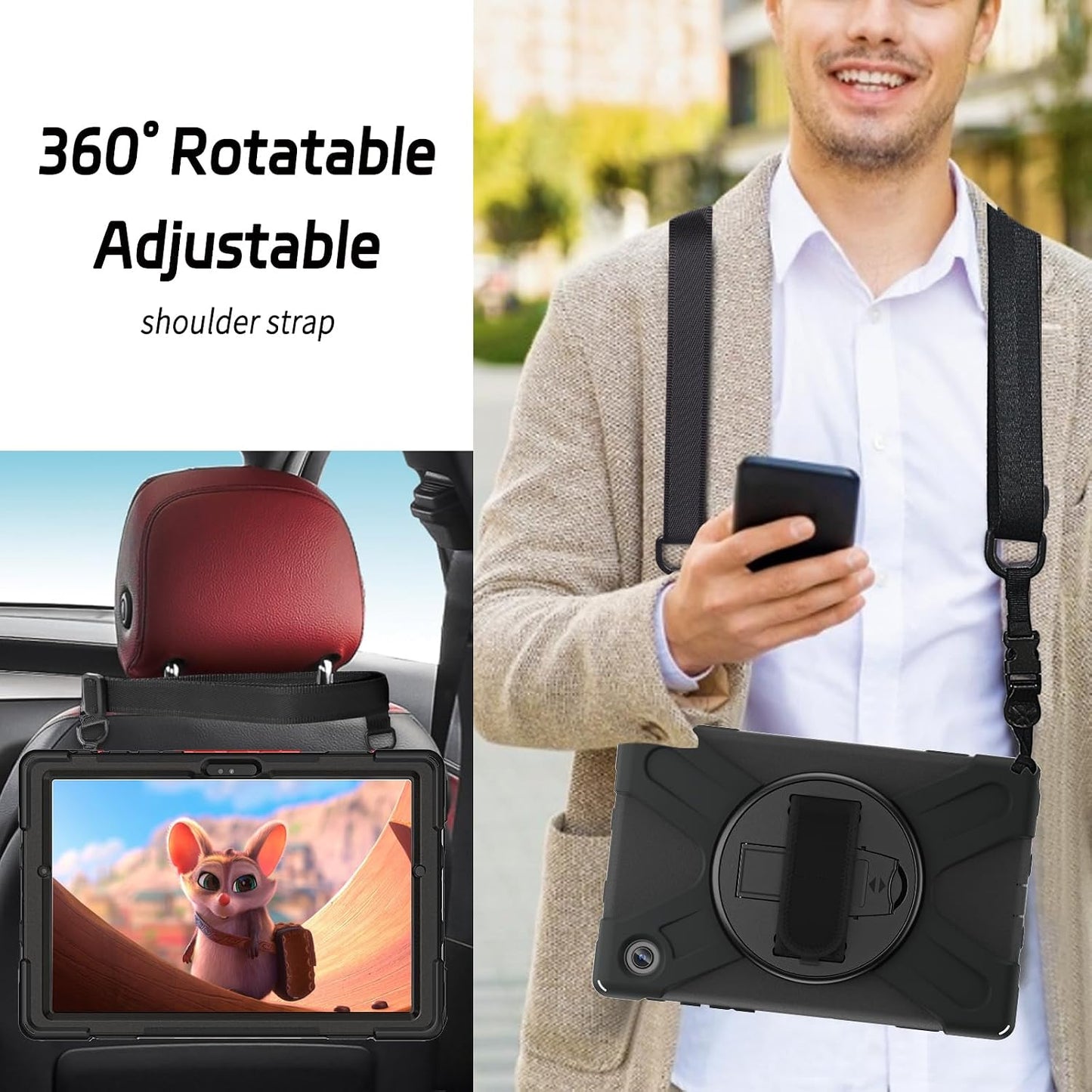 zenrich Funda para Samsung Galaxy Tab A8 de 10.5 Pulgadas 2022 SM-X200/X205/X207, Funda de protección Duradera y Resiste