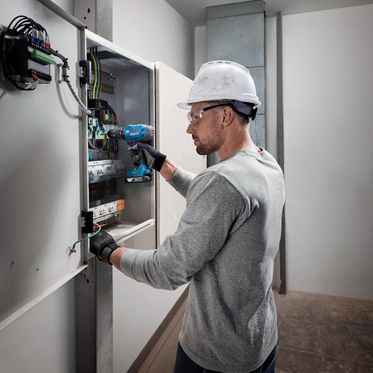 Bosch GSB 183‑LI Rotomartillo Inalámbrico 18 V – 2 Baterías + Maletín – Taladro Percutor para Metal, Madera y Albañilerí