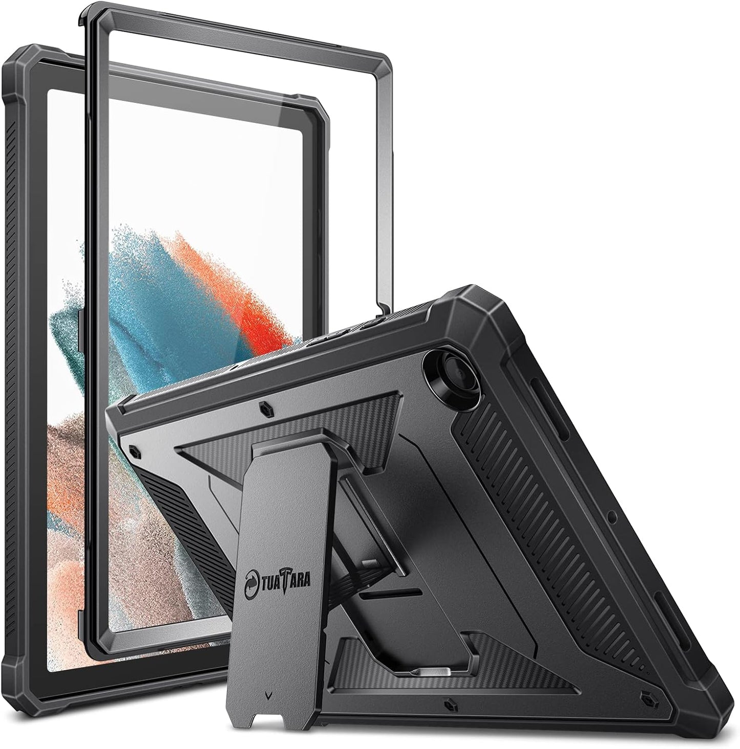 FINTIE Funda Compatible con Samsung Galaxy Tab A8 - Tablet de 10.5" - Carcasa Dura Antichoque con Soporte y Protector de
