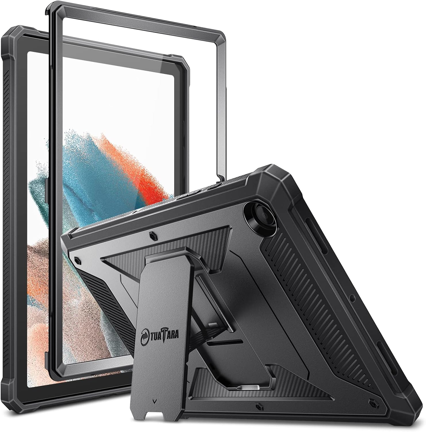 FINTIE Funda Compatible con Samsung Galaxy Tab A8 - Tablet de 10.5" - Carcasa Dura Antichoque con Soporte y Protector de