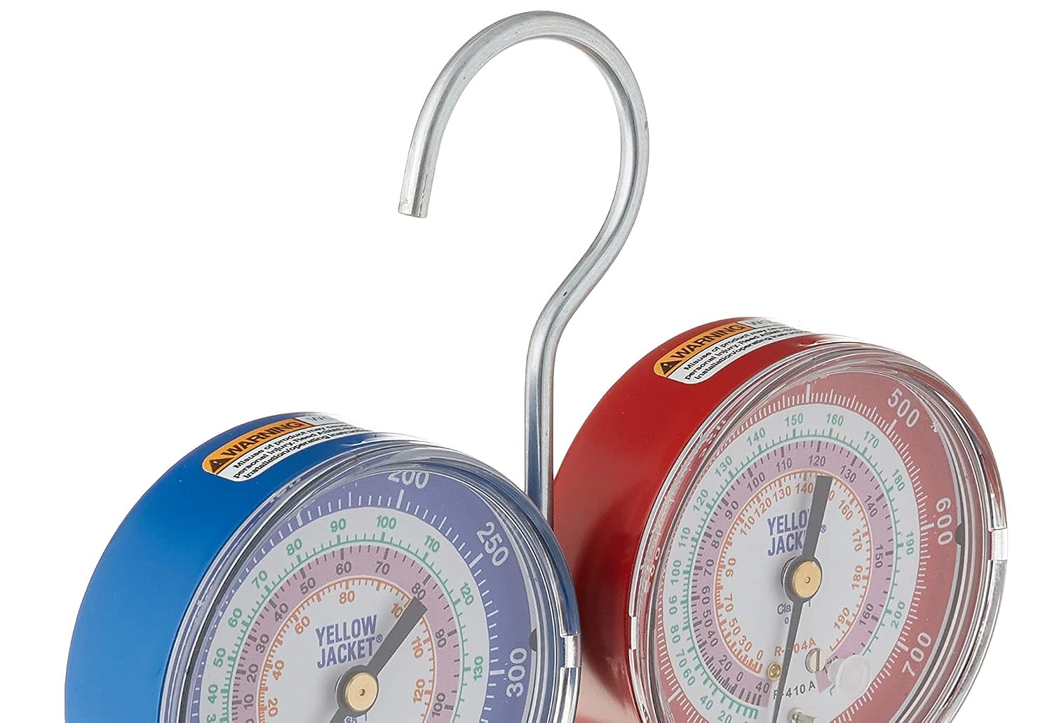Juego de manómetros de colector mecánico, 2 válvulas