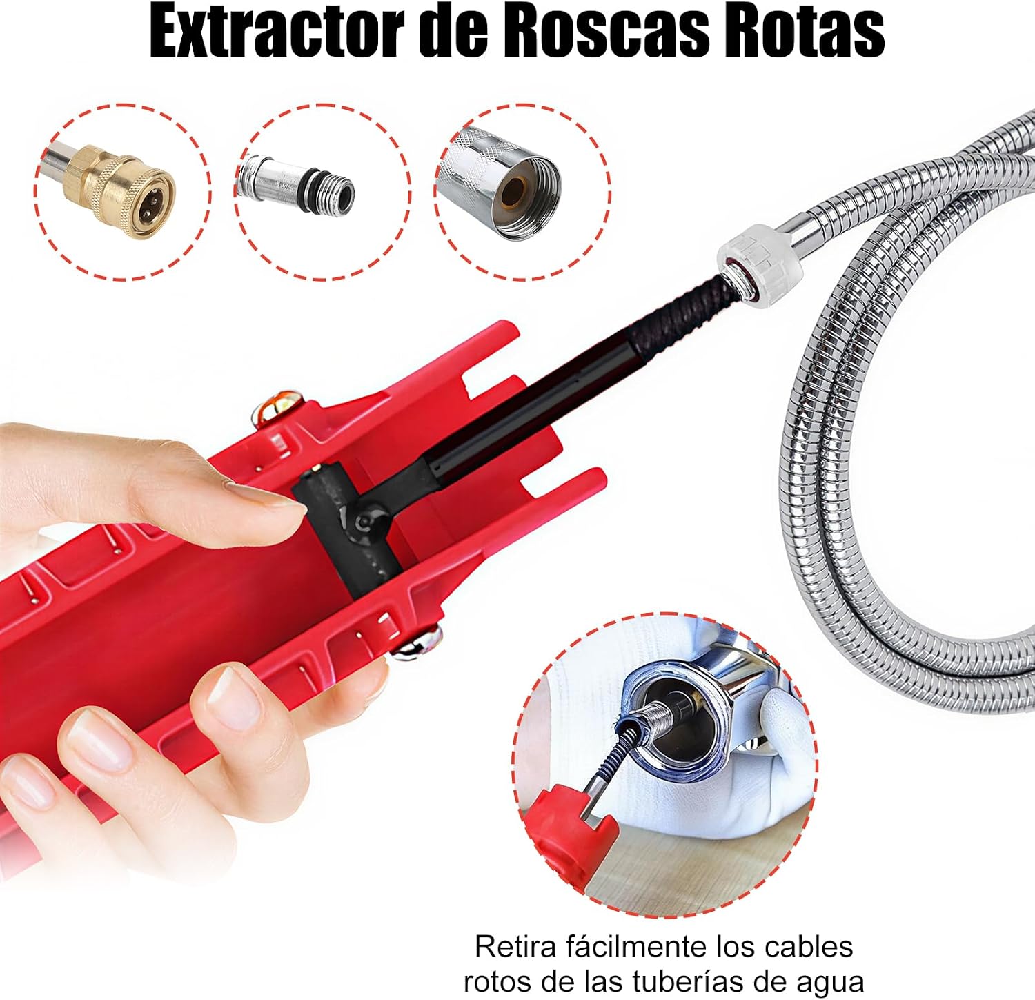 HONGHCL Herramienta Instalación Grifo y Fregadero 14 en 1 - Multifunción Llave de Instalación de Grifo y Gregadero de In