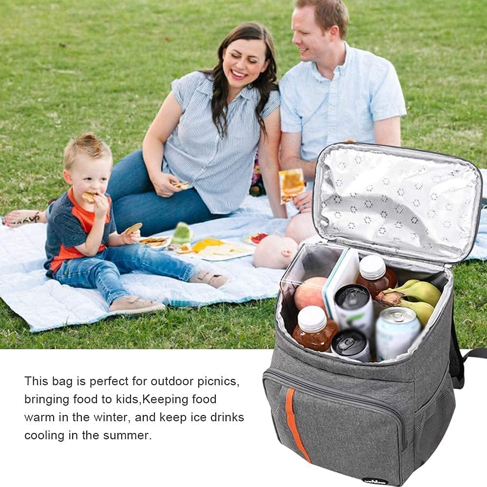 NEWKIBOU Hielera Portatil, Mochila térmica aislada,Hielera Portatil Impermeable y a Prueba de Fugas,Bolsa Térmica Porta 