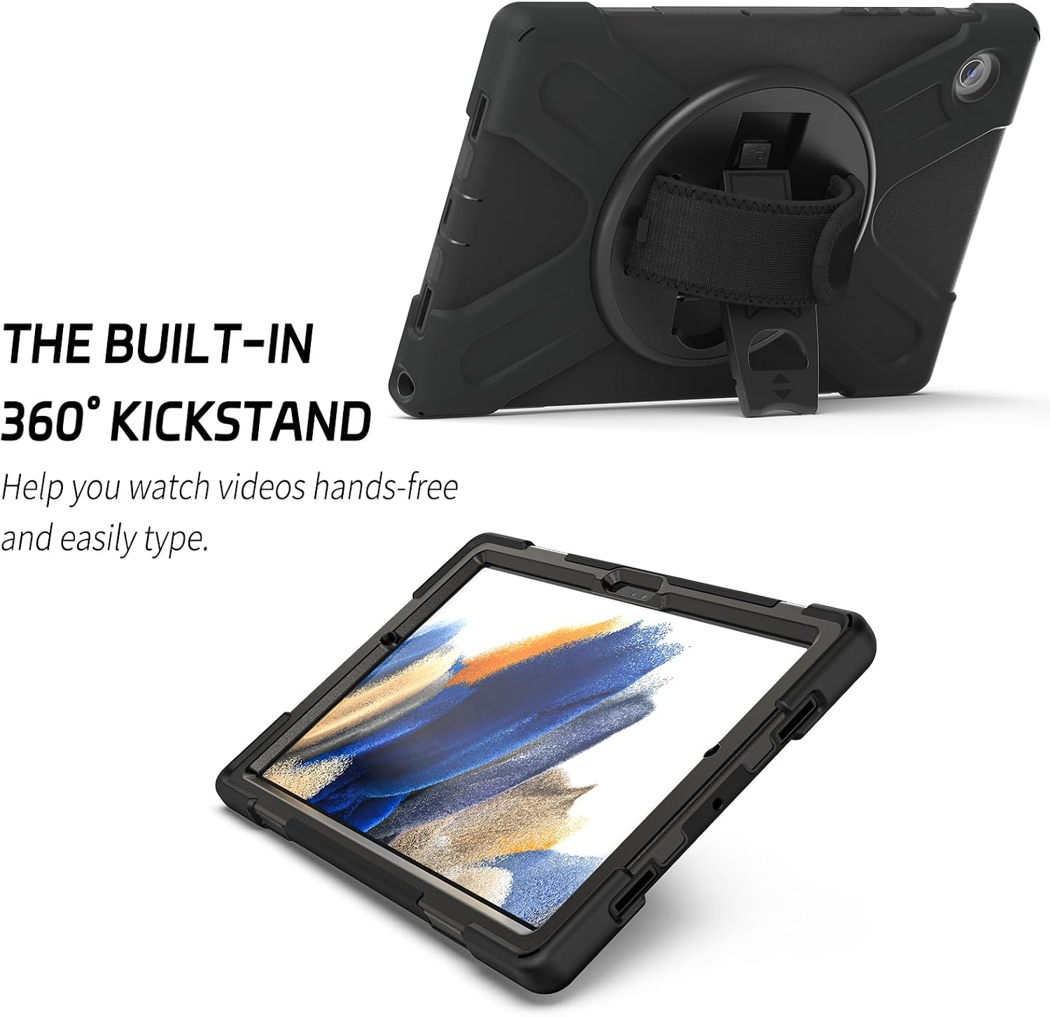 zenrich Funda para Samsung Galaxy Tab A8 de 10.5 Pulgadas 2022 SM-X200/X205/X207, Funda de protección Duradera y Resiste