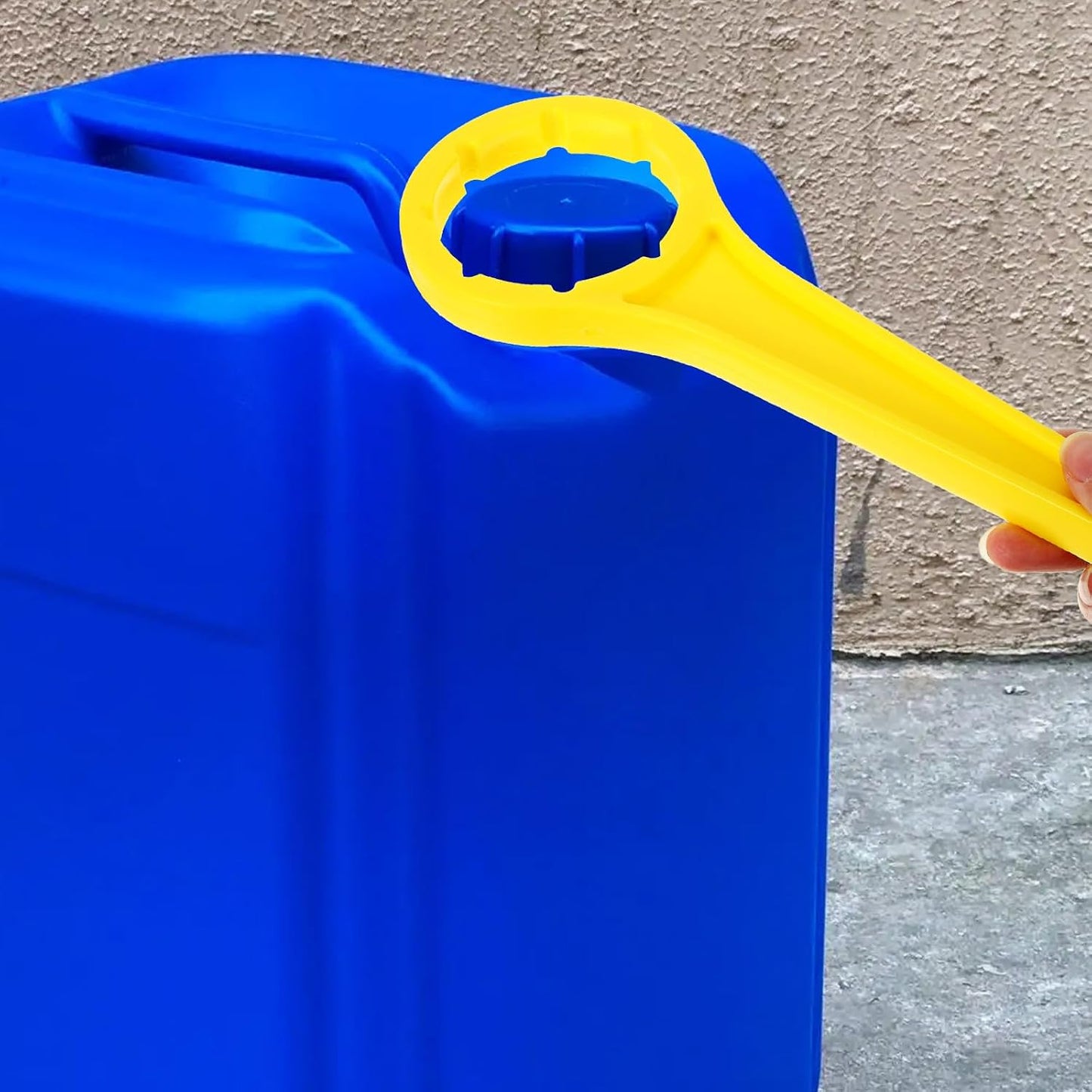 Llave para Abrir Tapas de Cubos de Plástico 20-30L Herramienta Manual de Plástico Resistente Abridor para Barriles y Bid