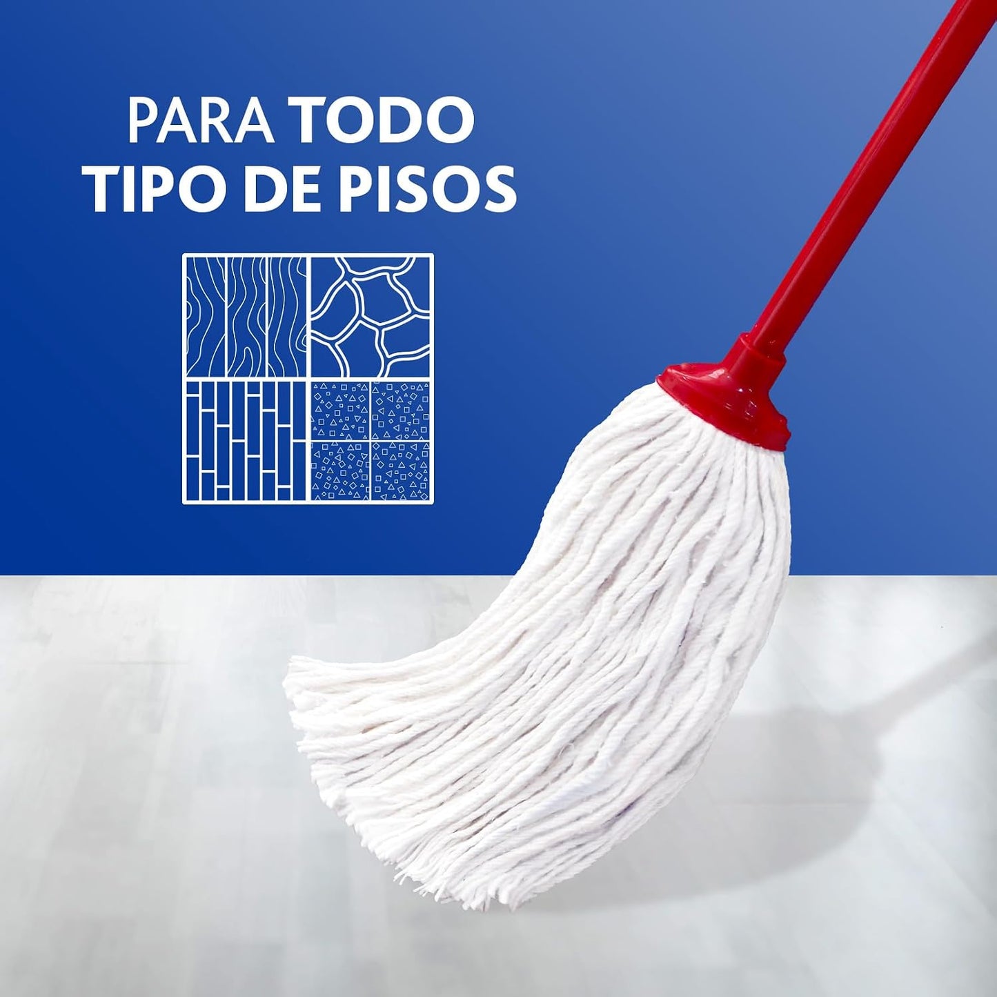 Vileda Repuesto Trapeador de Algodón, Maxi Mop