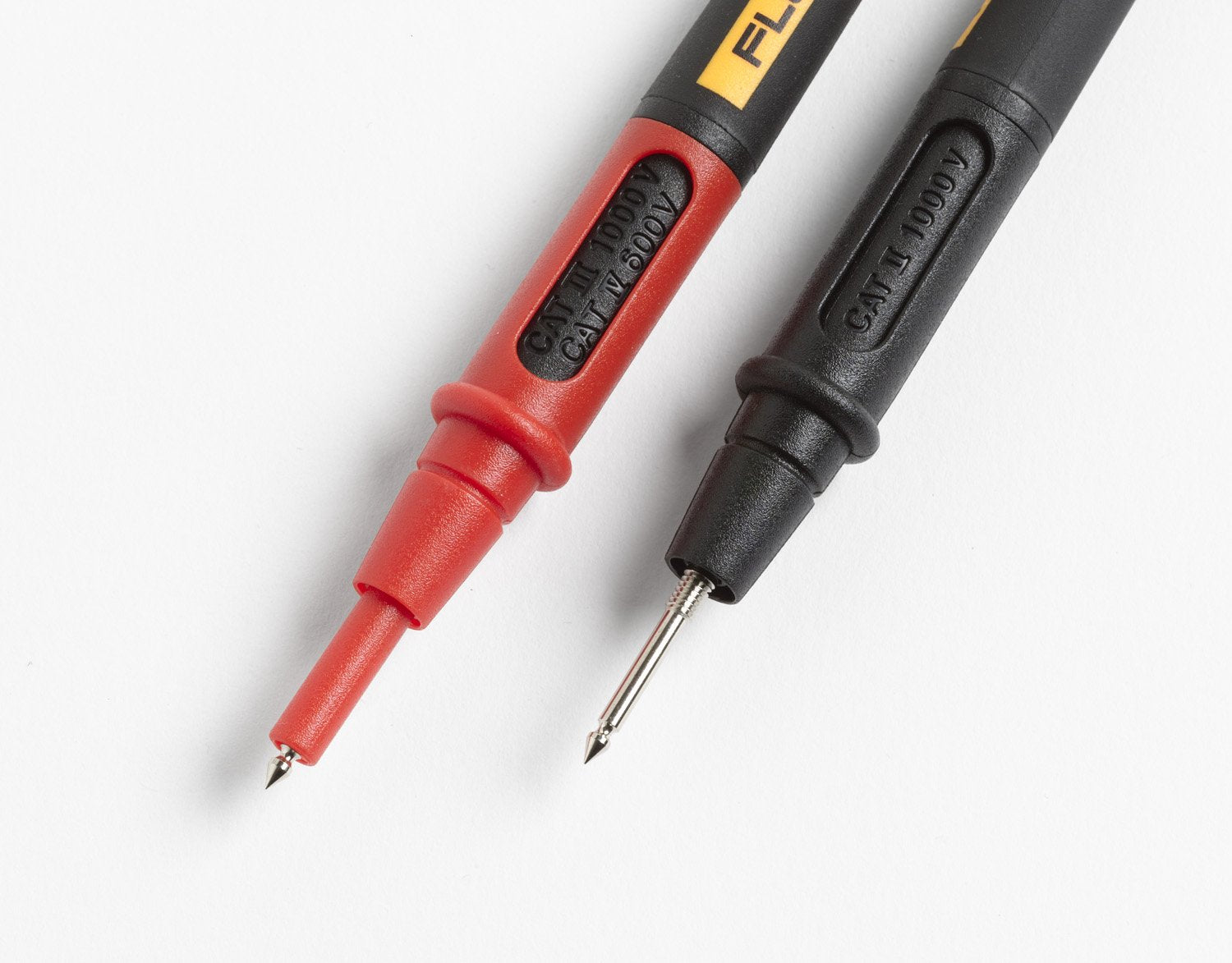 Fluke TL175 TwistGuard Cables de Prueba para Multímetros, Puntas Ajustables con Indicador de Desgaste WearGuard, Cat III