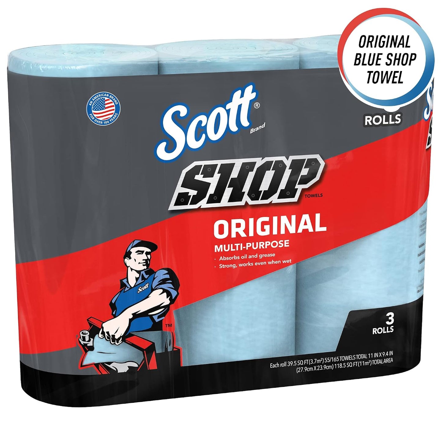 Scott Shop – 75143 Toallas, color azul, Azul