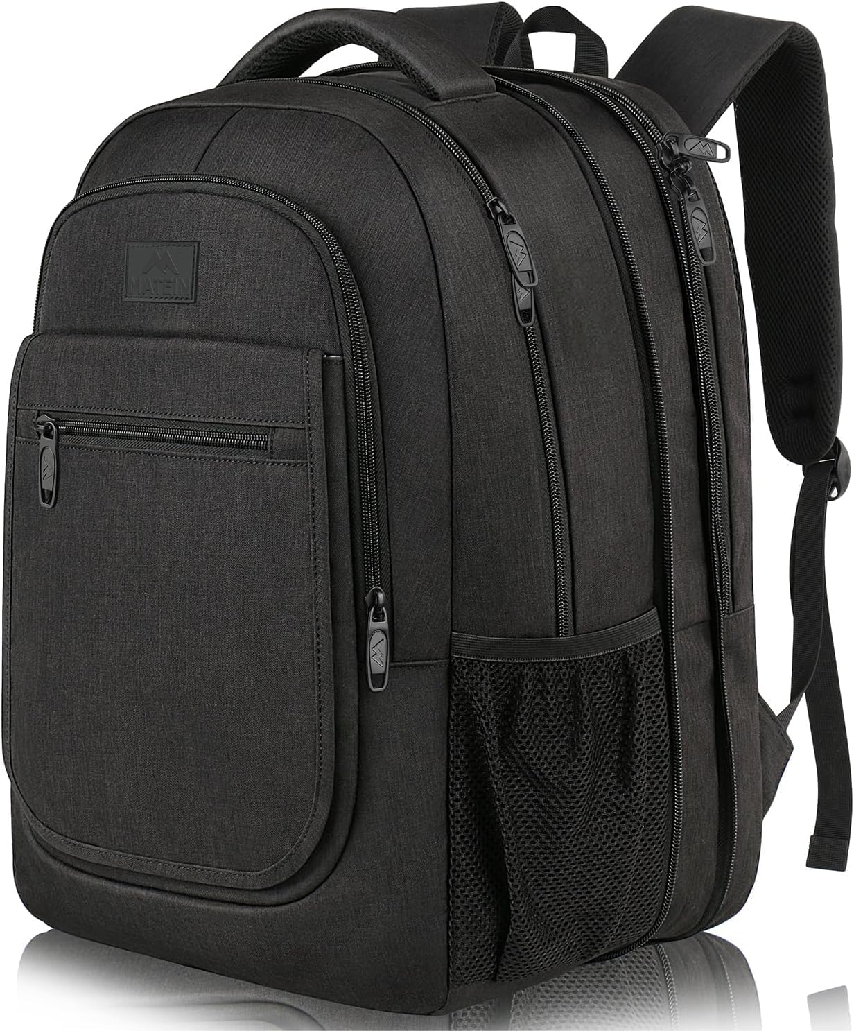MATEIN Mochila de Viaje para Hombre y Mujer, Mochila Antirrobo de Uso Rudo, Compartimento para Laptop de 15.6 Pulgadas, 
