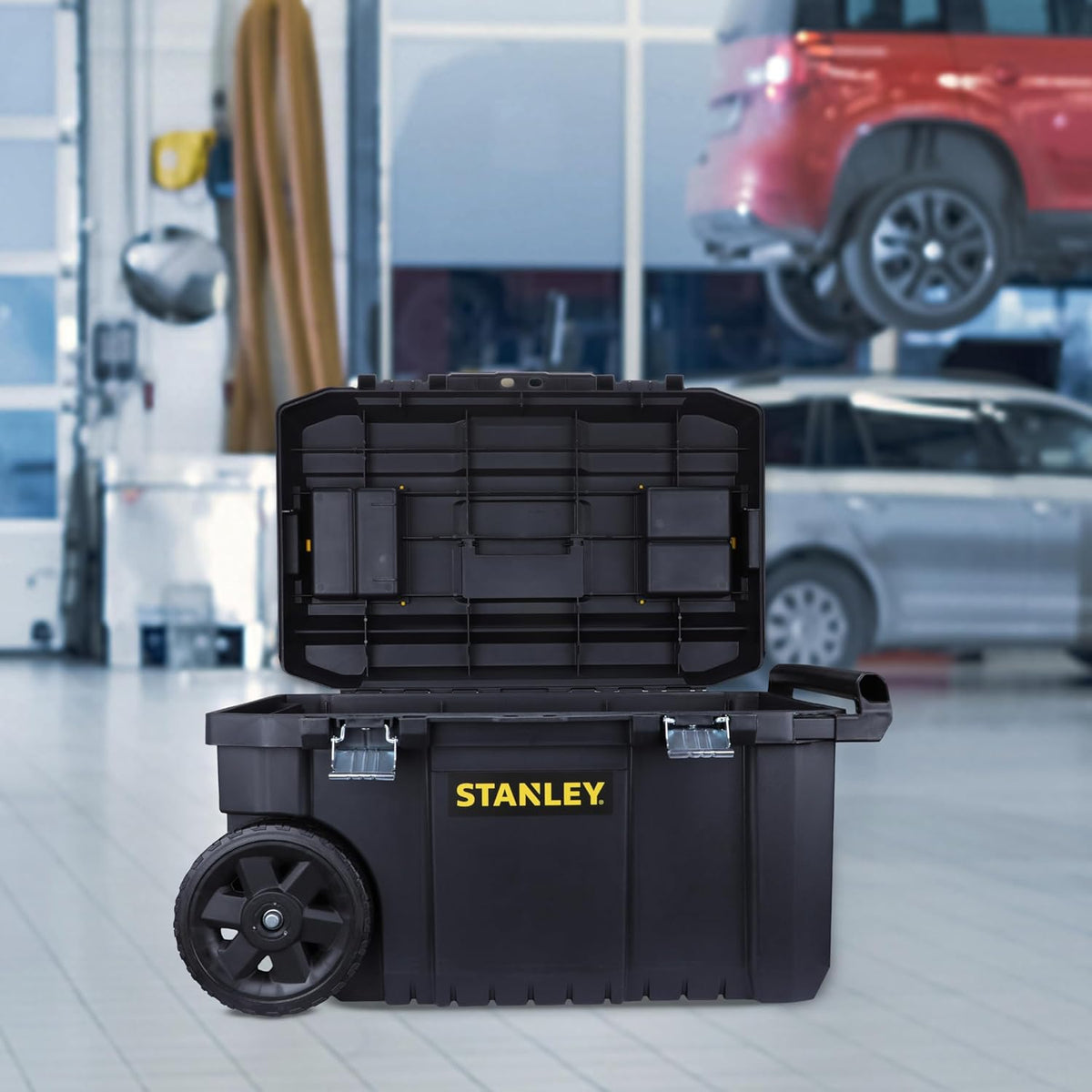 STANLEY STST1-80150 Essential - Baúl enrollable, color negro