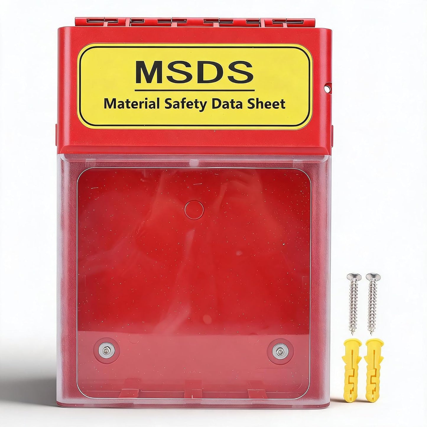 Dpofirs MSDS Visual Box, Gabinete de Protección a Prueba de Polvo a Prueba de Agua Gabinete de Almacenamiento MSDS para 