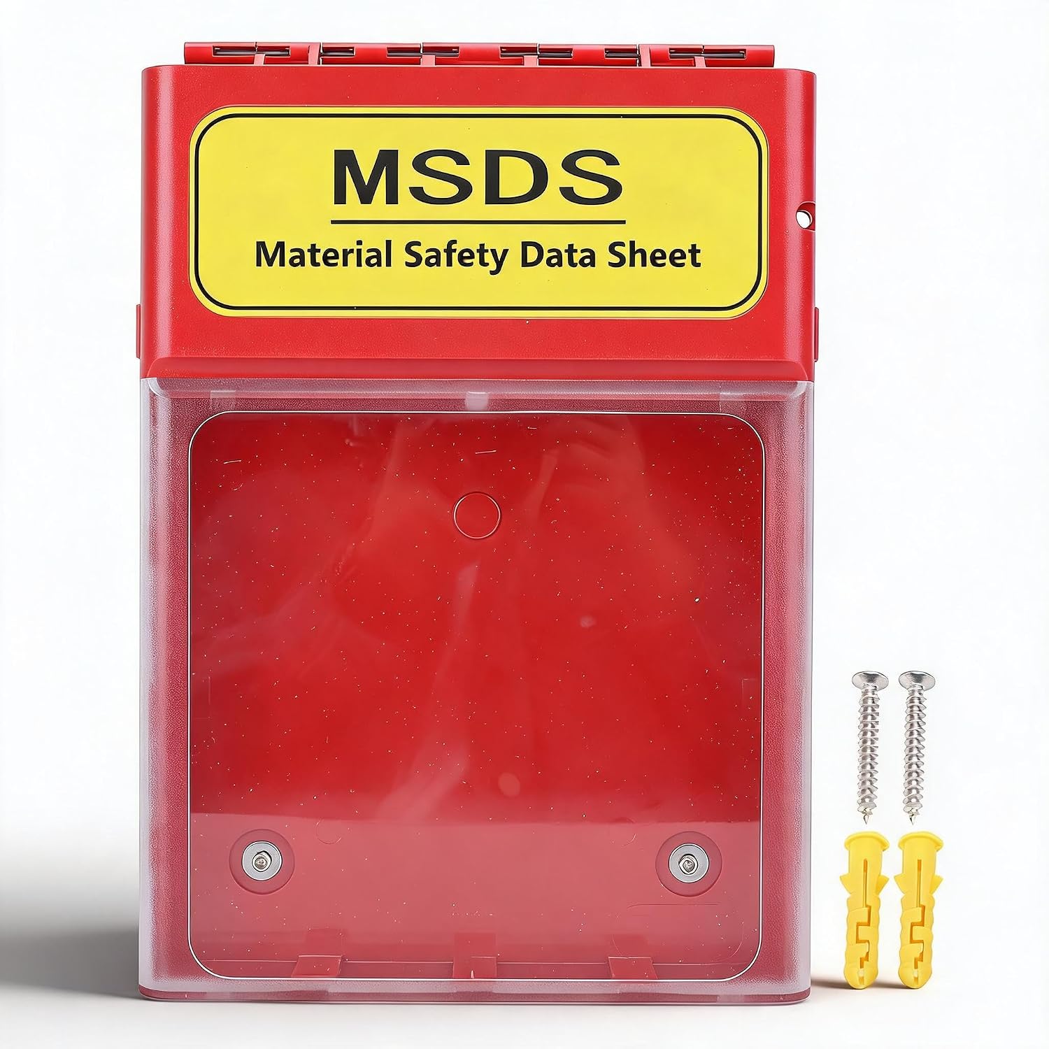 Dpofirs MSDS Visual Box, Gabinete de Protección a Prueba de Polvo a Prueba de Agua Gabinete de Almacenamiento MSDS para 