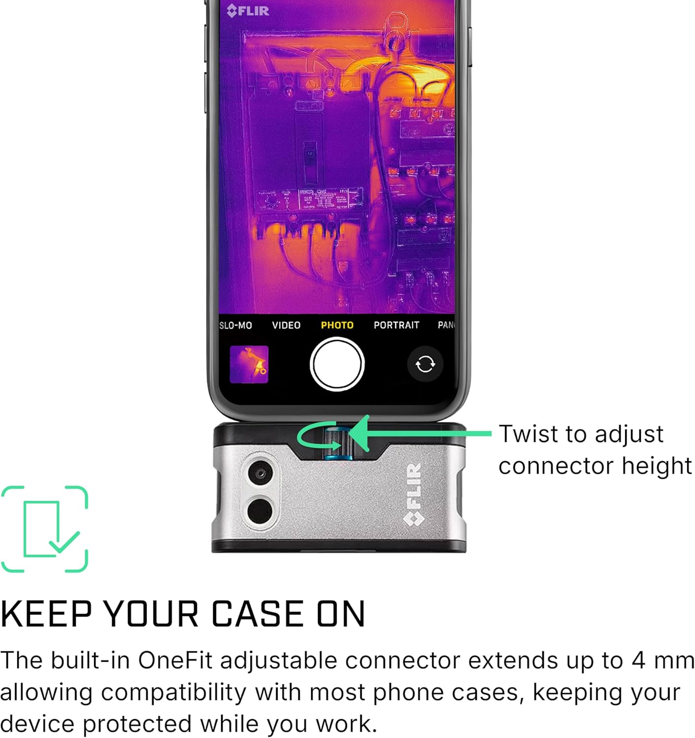 FLIR One Gen 3 Cámara térmica para iOS (USB-C)